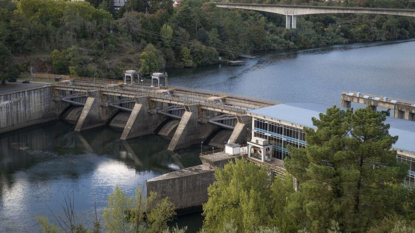 Embalse de Velle, que se encuentra al 82% de su capacidad.