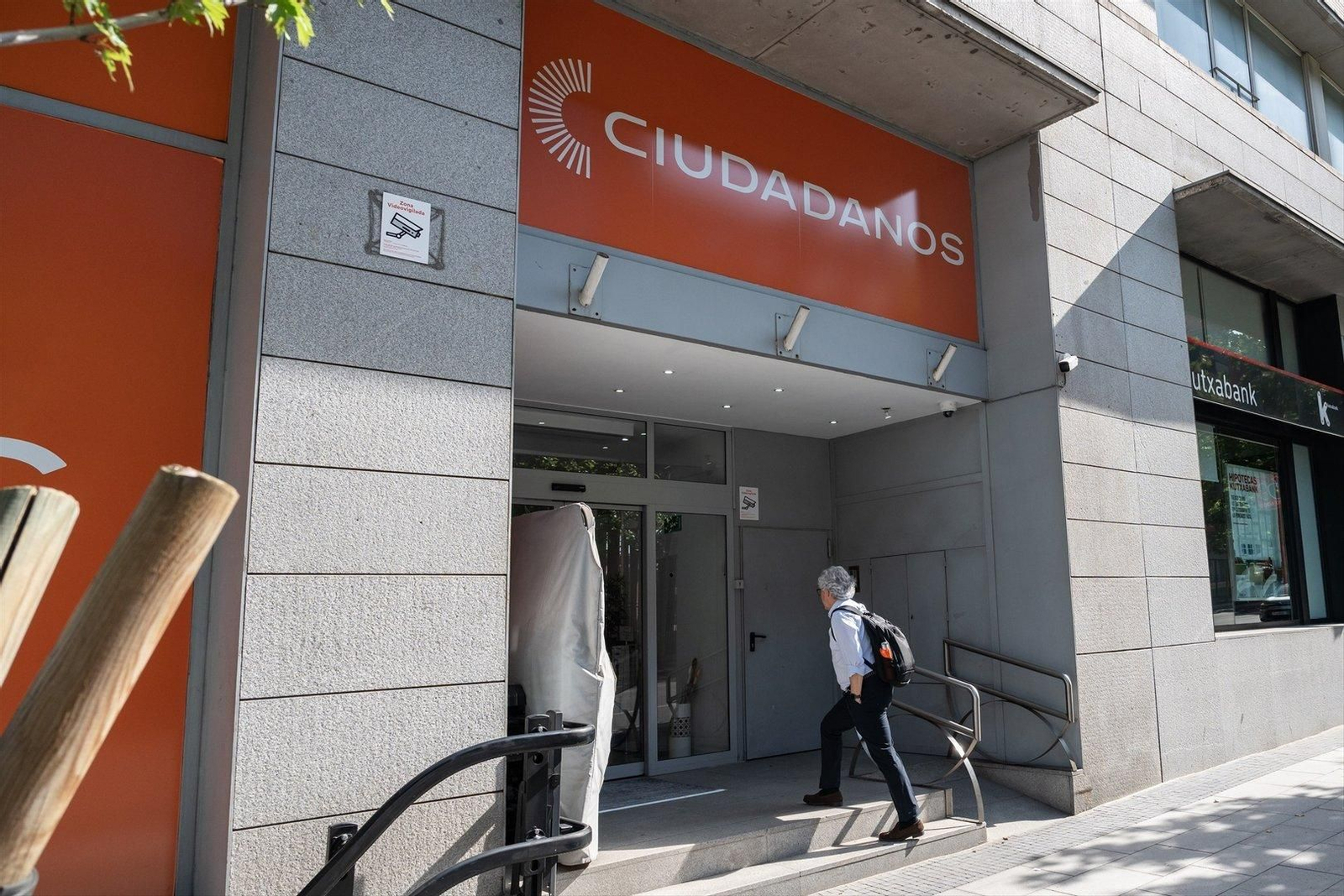 Sede de Ciudadanos en Madrid. // E.P.