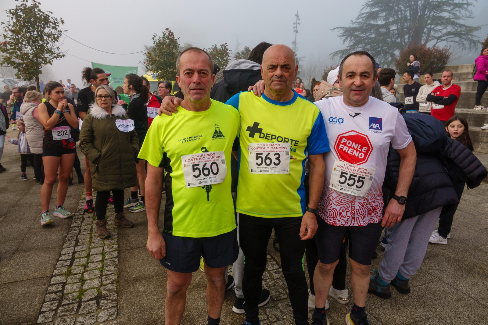 Galería | La carrera contra el cáncer 2026 de Mos reúne a casi 300 atletas