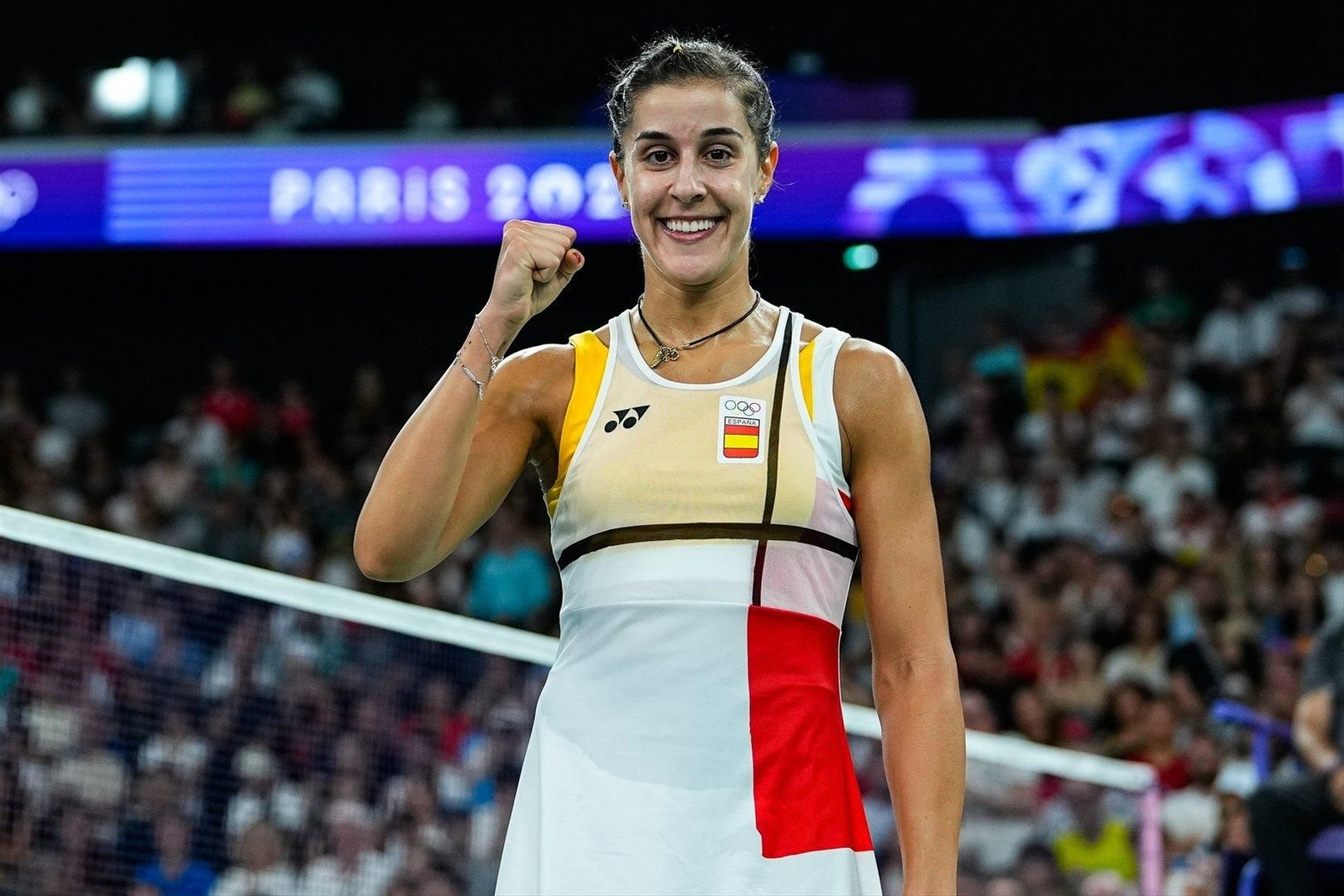 Carolina Marín. Fuente: Europa Press.