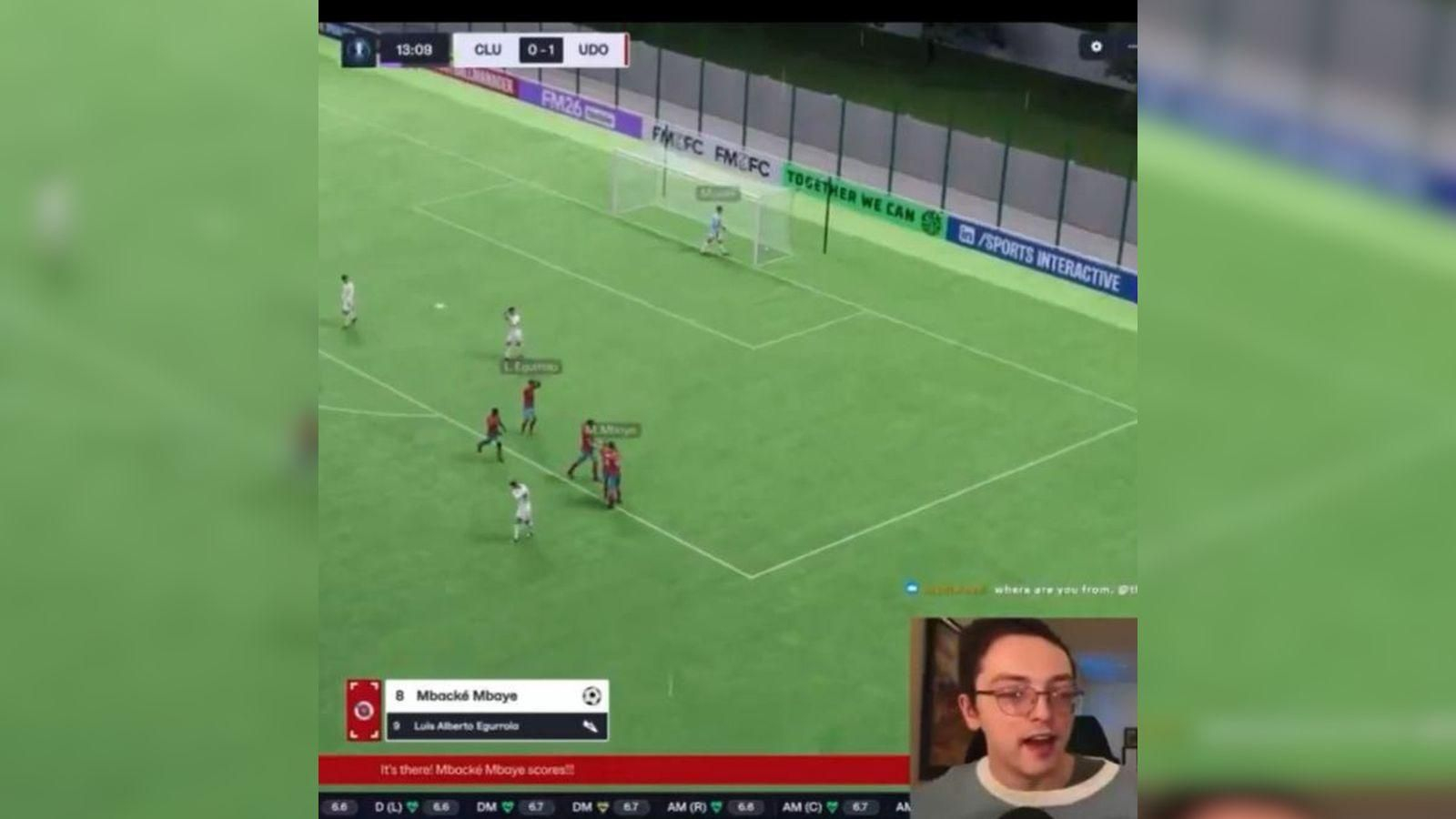 El streamer “Chroo” dirige a la UD Ourense en su retransmisión desde Canadá.