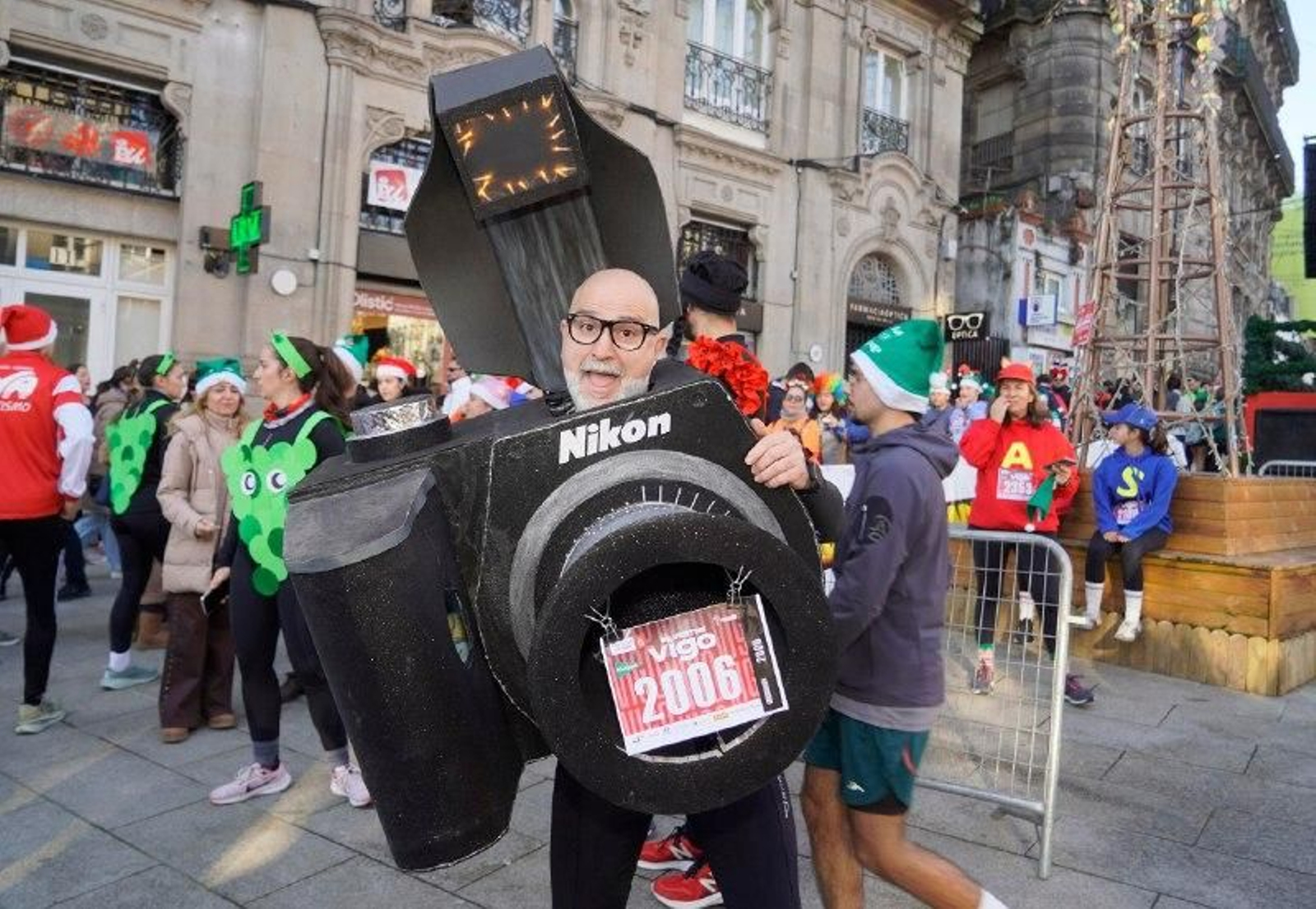 Galería | Disfraces y atletismo en la San Silvestre de Vigo 2025