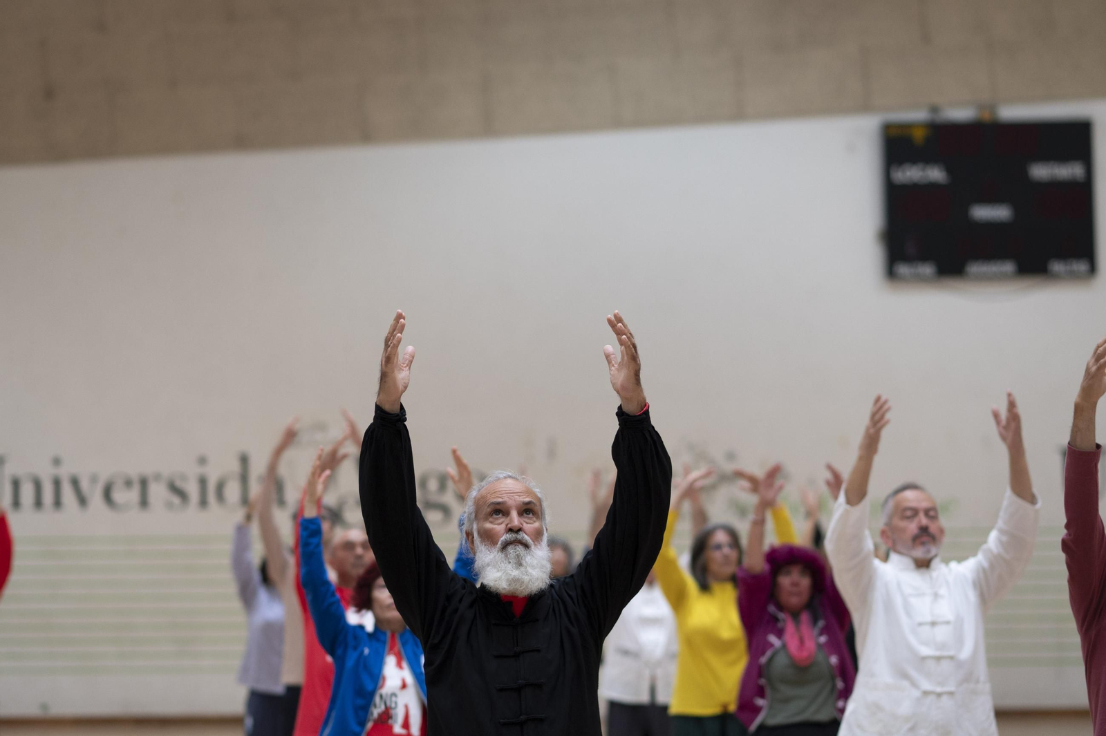 Galería | Los ourensanos disfrutan del maestro Fu Qing Quan en fin de semana llenó de taichi