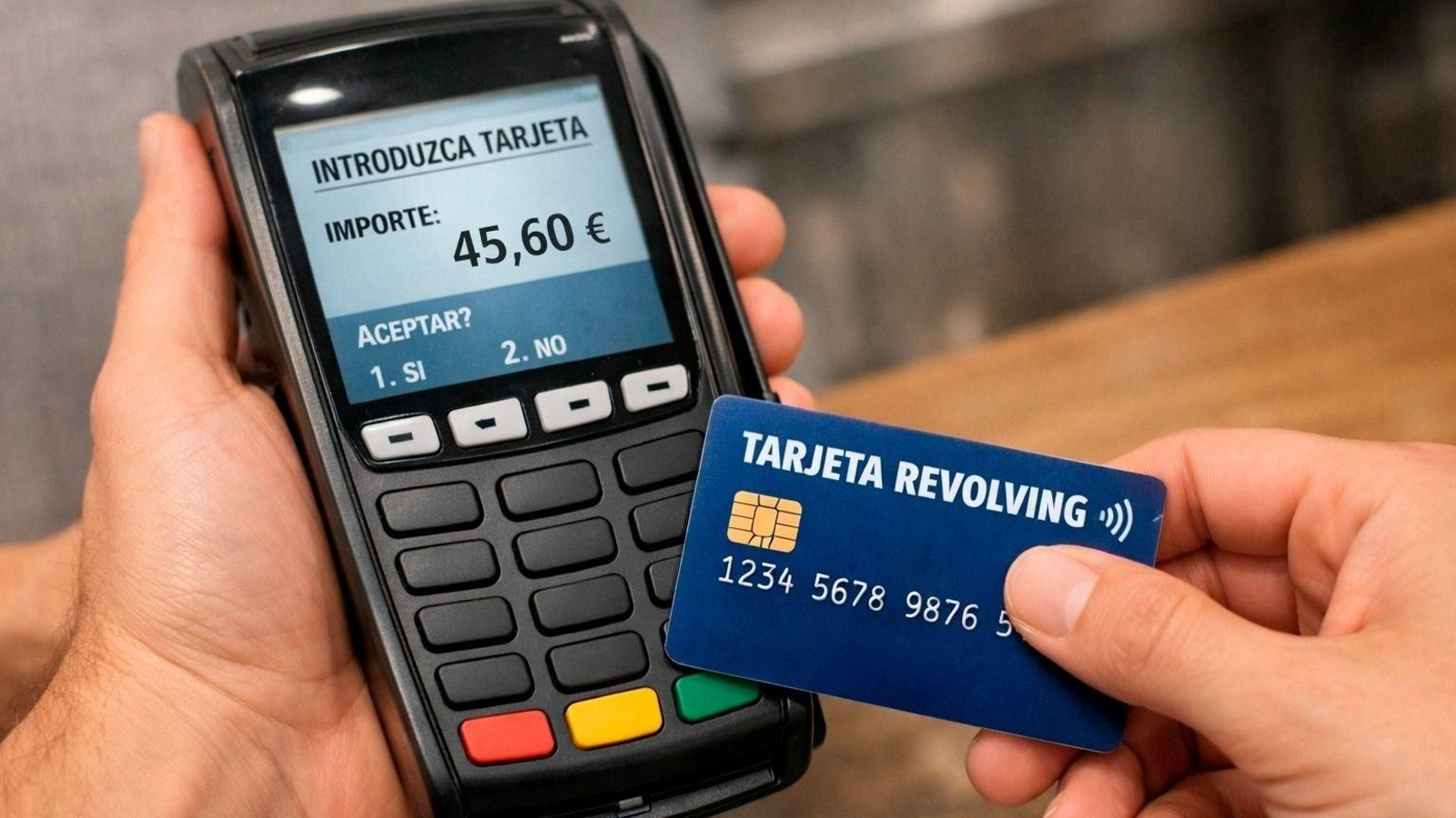 Imagen de una tarjeta de crédito.