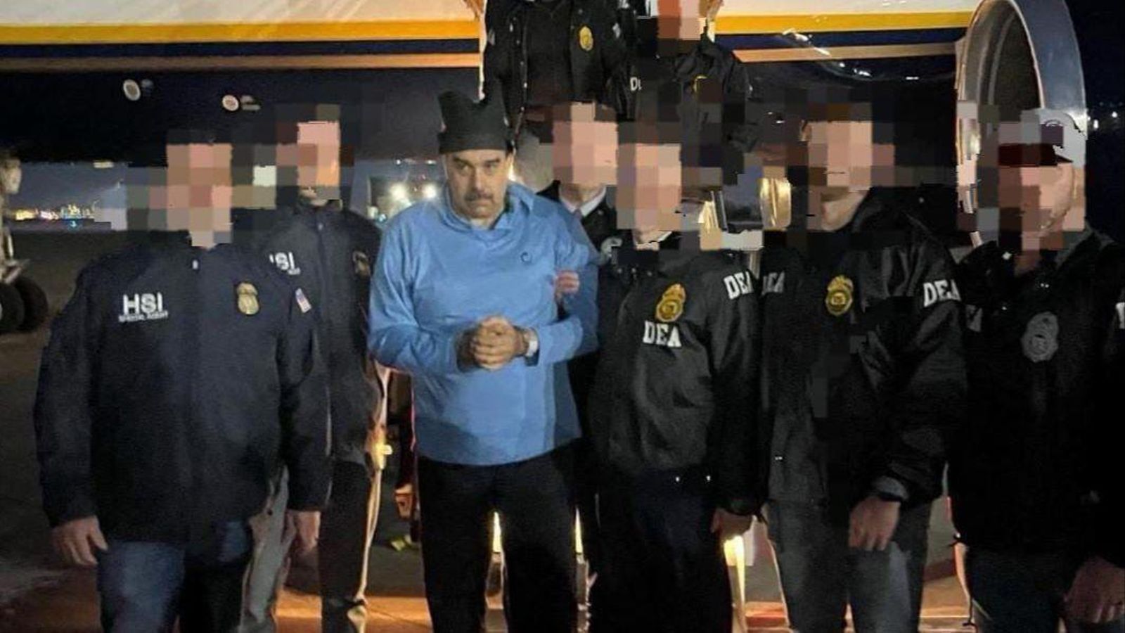 Primeras imágenes de Maduro en Nueva York.