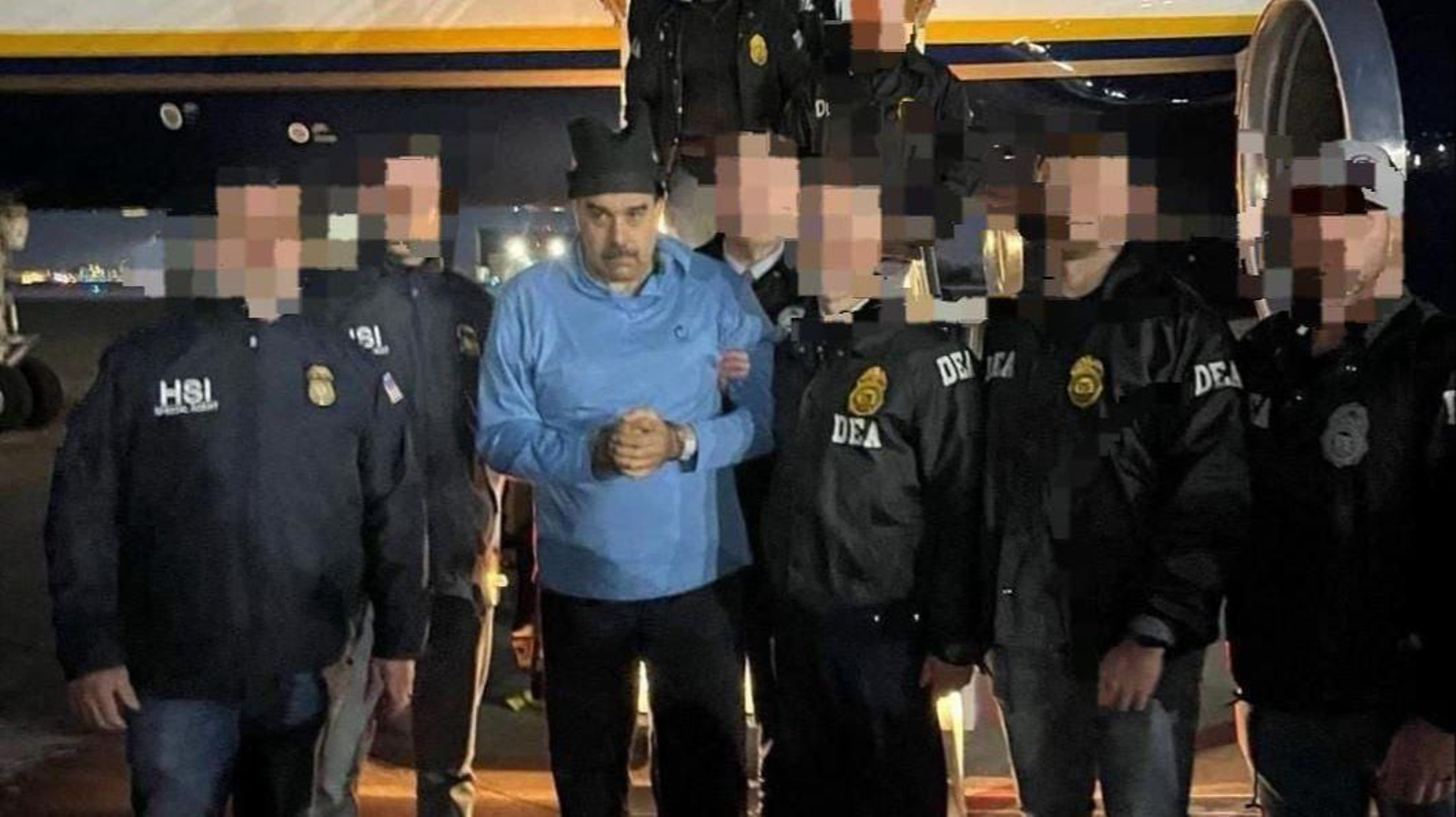 Primeras imágenes de Maduro en Nueva York.