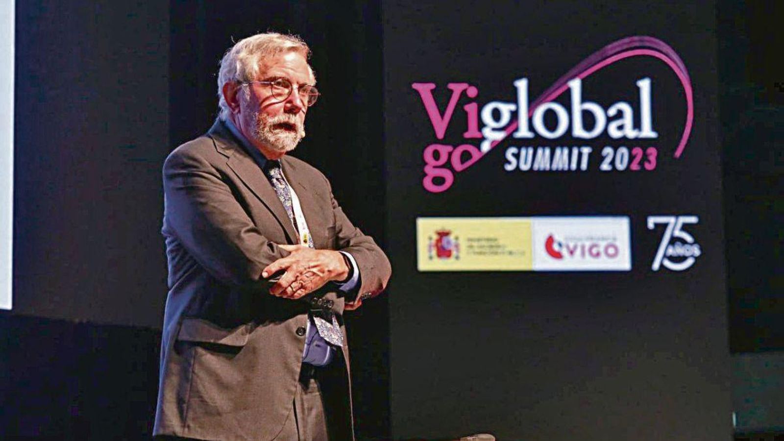 Conferencia en 2023 de Paul Krugman.