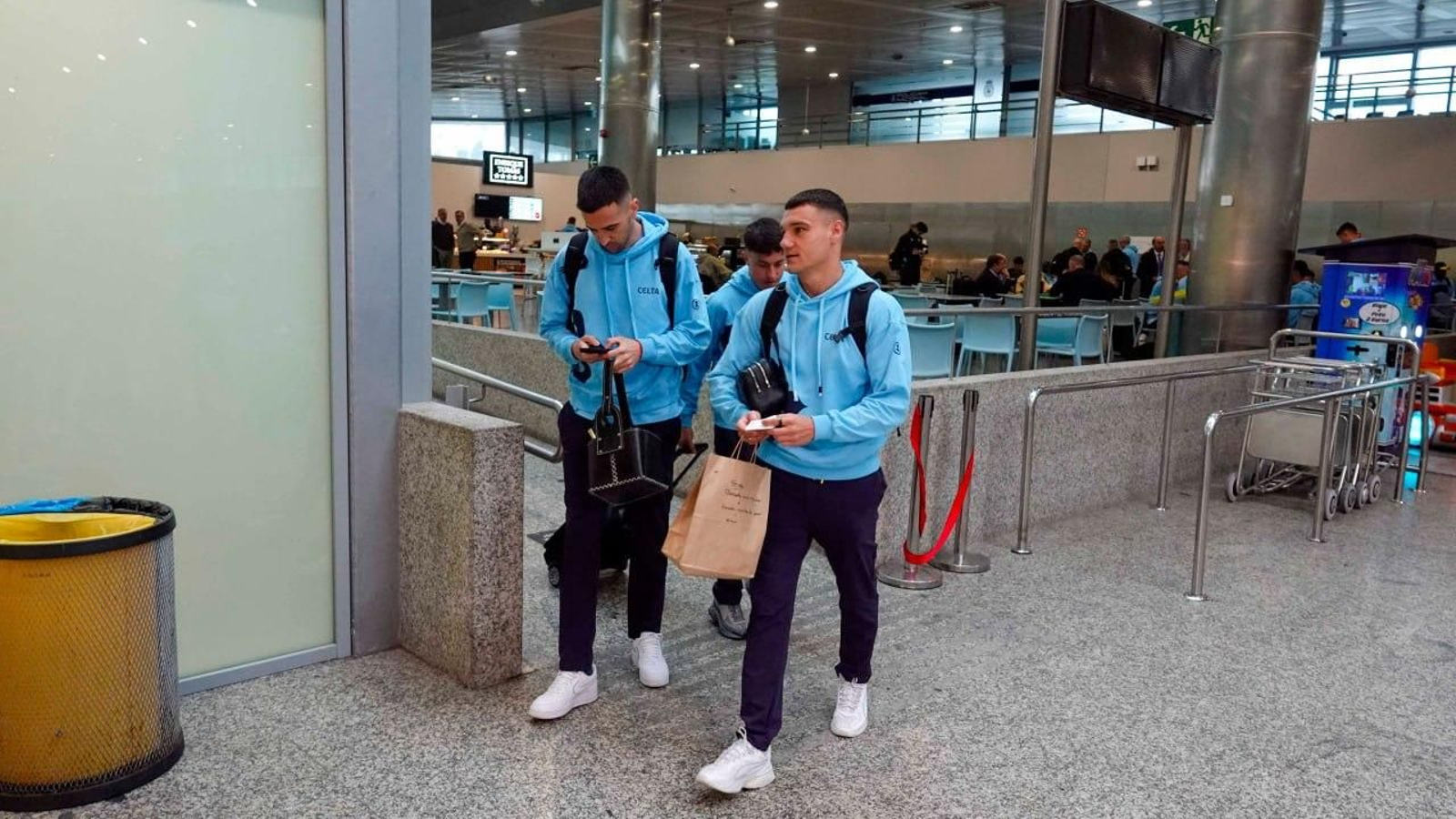 Galería | El Celta vive una intensa jornada en Friburgo antes del encuentro europeo