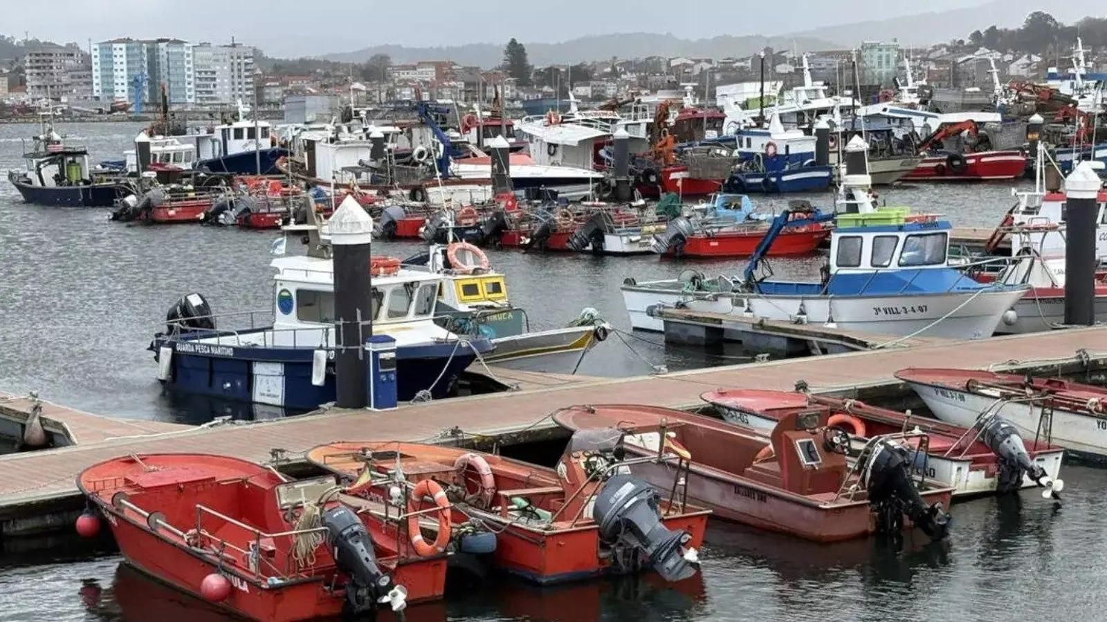 Puerto de Tragove en Cambados.