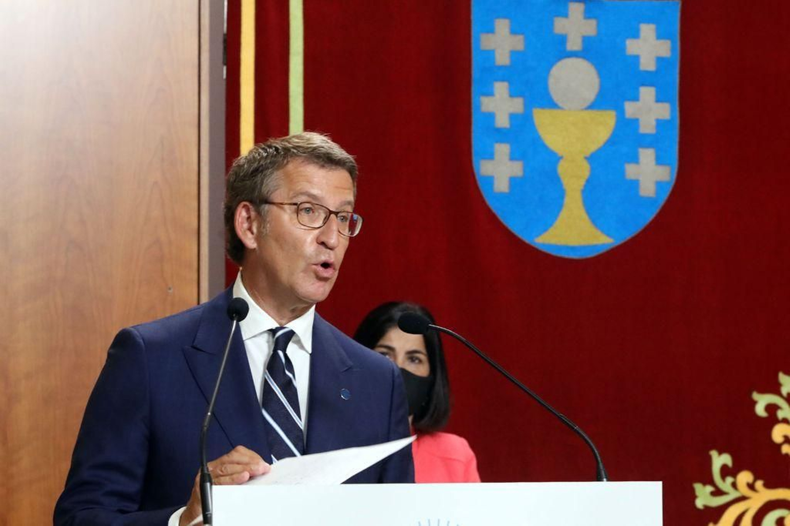 Alberto Núñez Feijóo toma
posesión como presidente de la Xunta