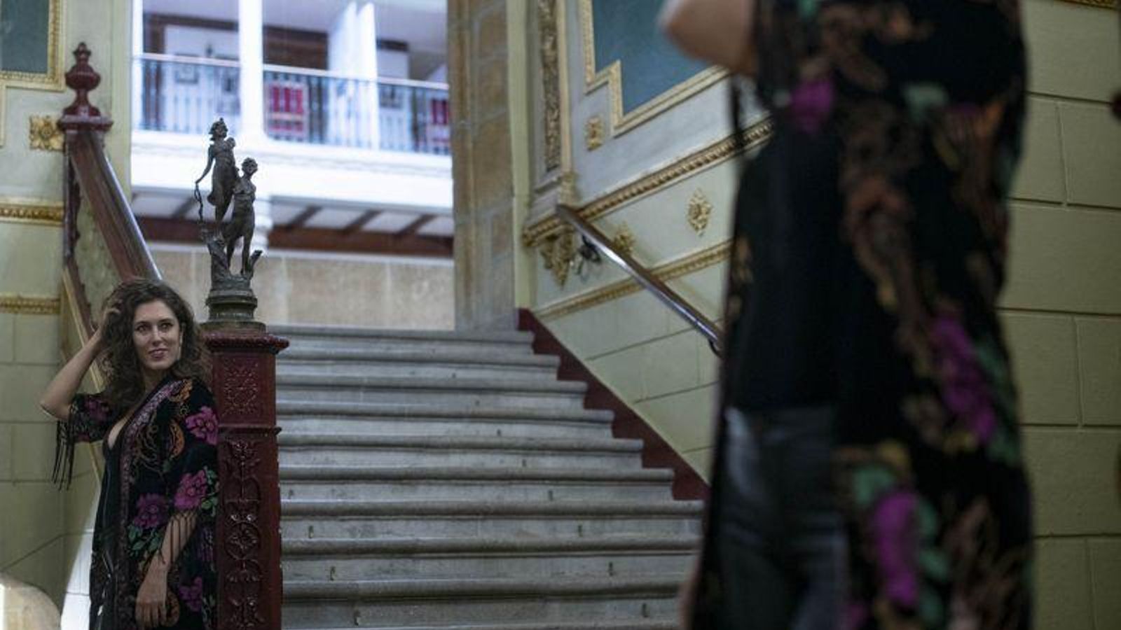 Ourense. 02/10/2020. Portada y venia del suplemento Vida a la actriz Lucía Álvarez. Foto: Xesús Fariñas