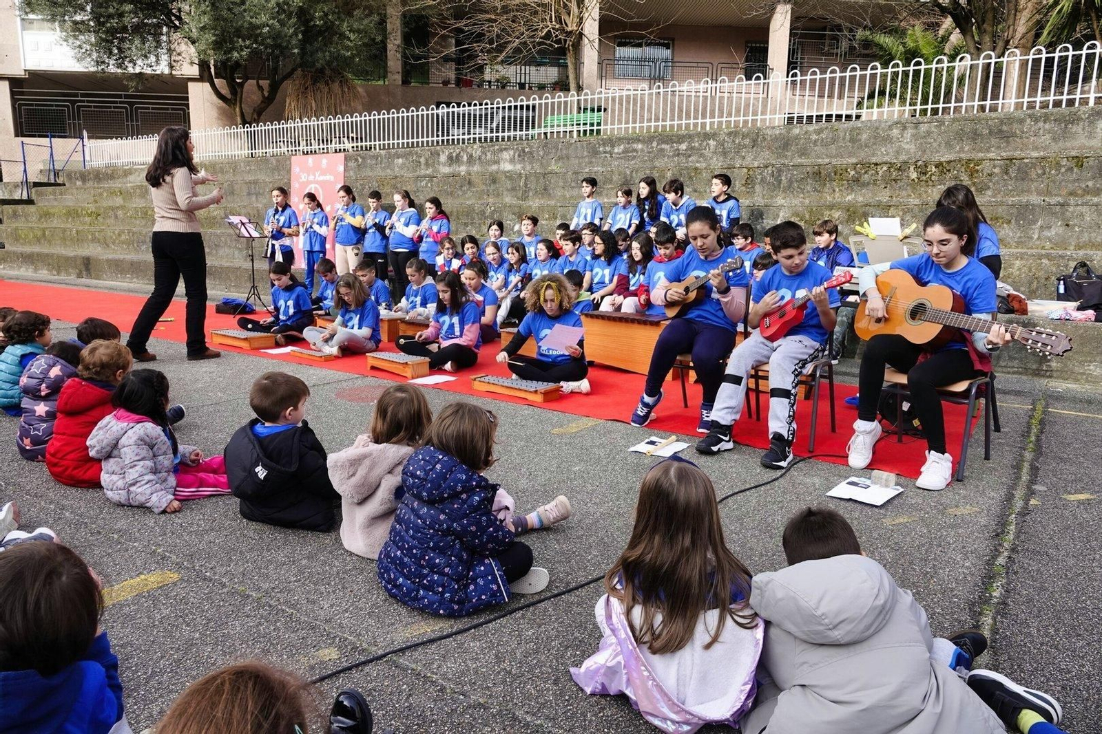 Actos por el Día de la Paz en el CEIP Pintor Laxeiro.