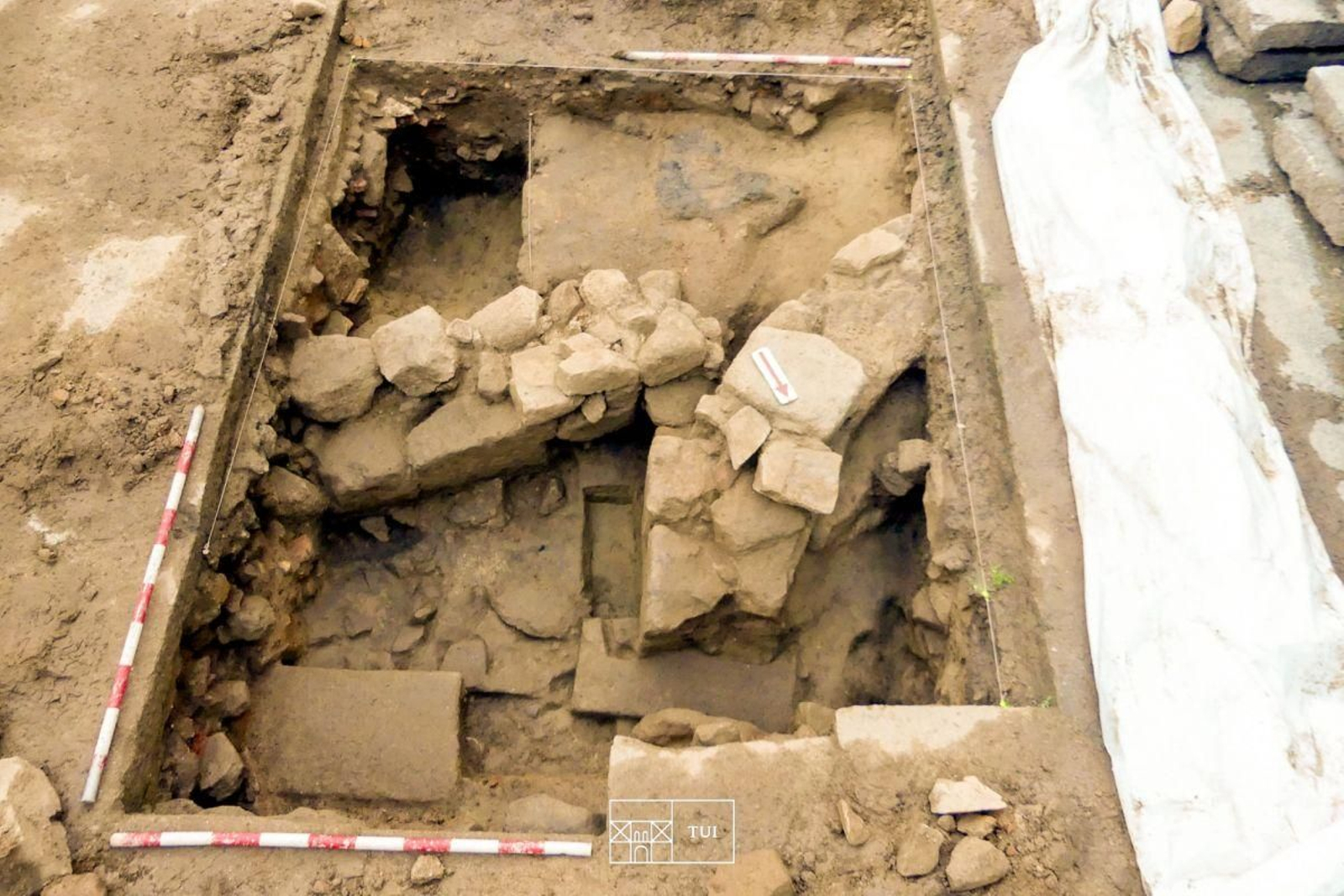 Los restos encontrados en la plaza del Prazer datan de los siglos I y IV d.C.