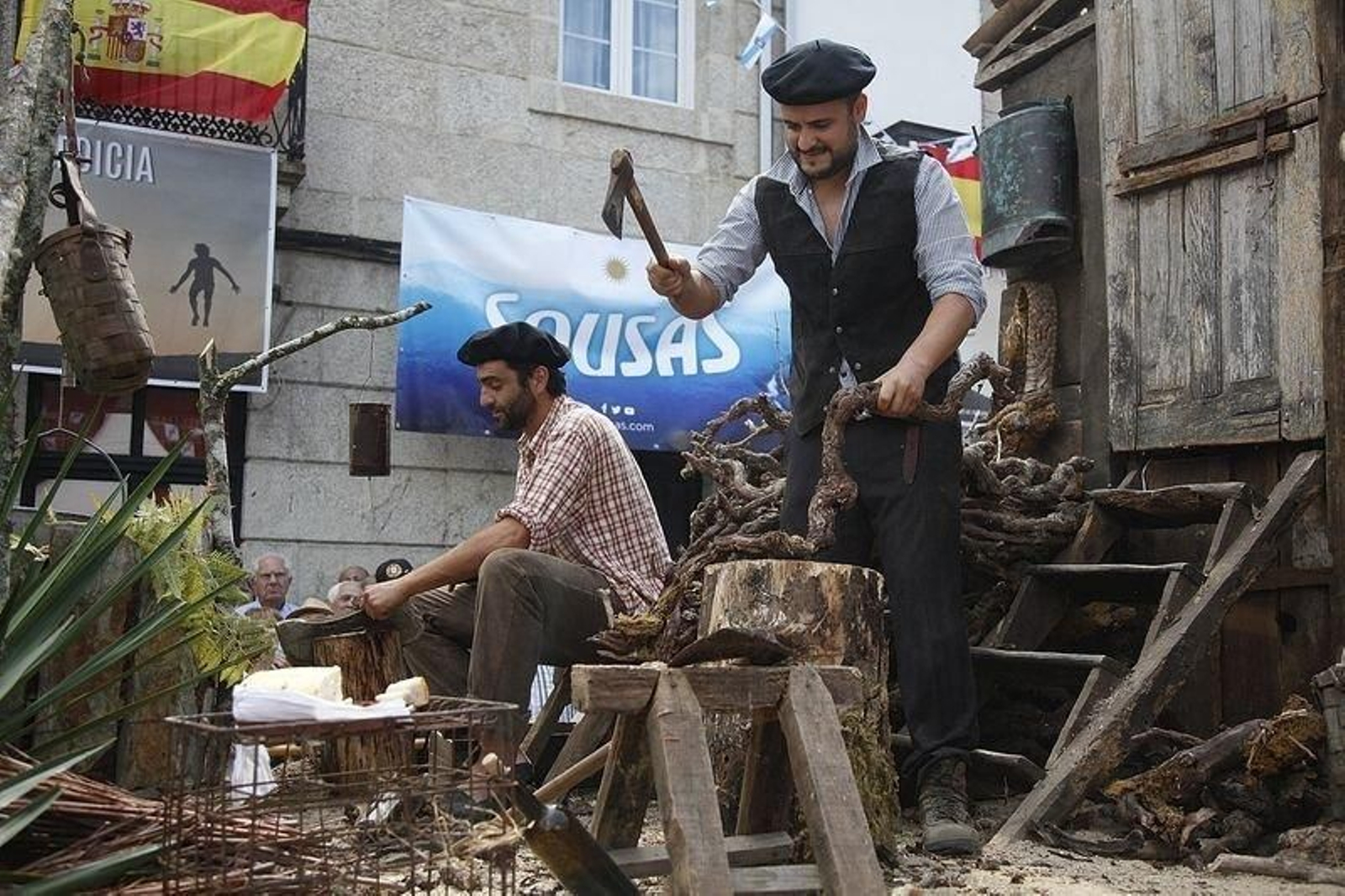 Mariano Rajoy pregonero en la Fiesta de la Vendimia en Leiro