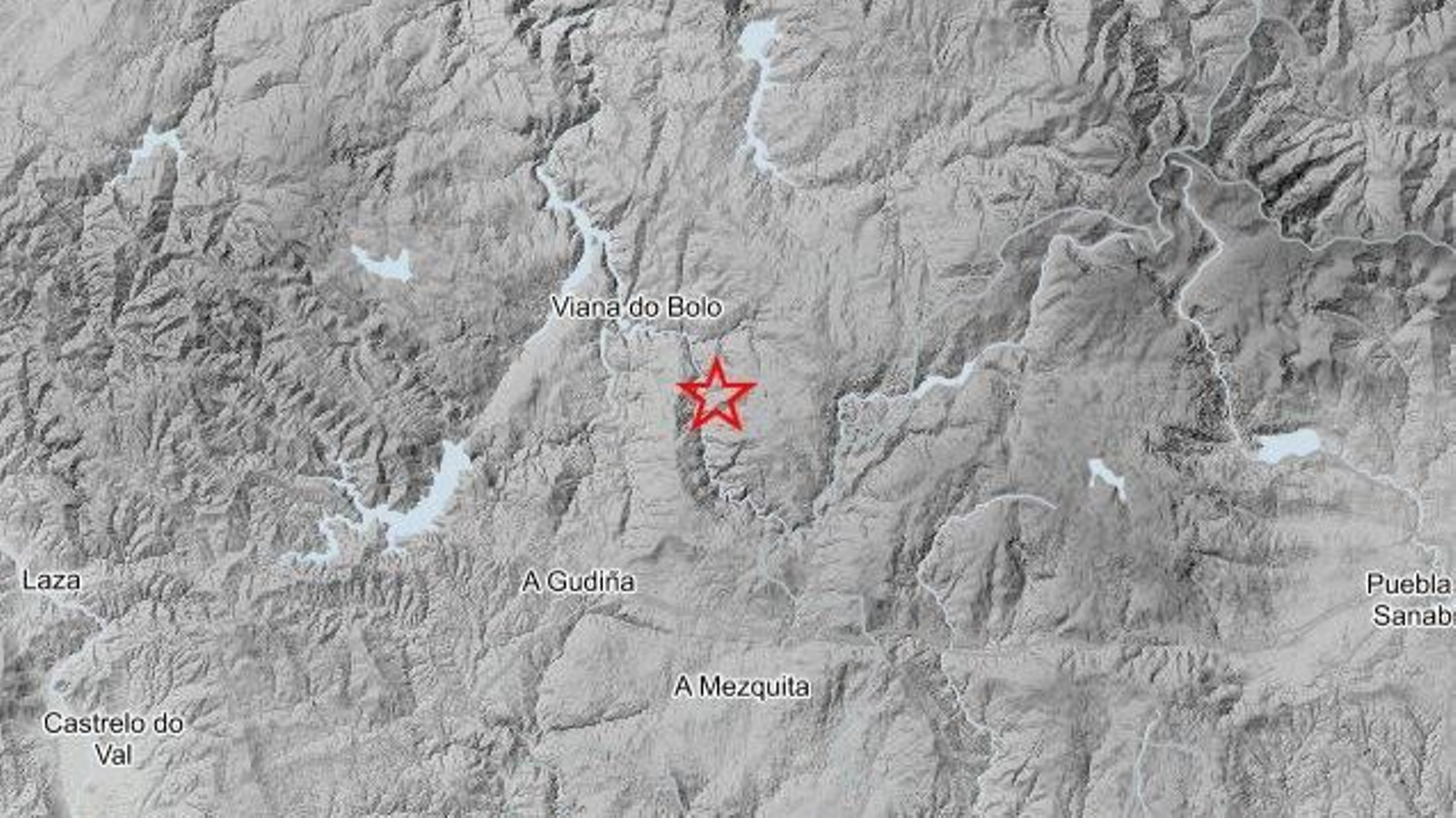 Terremoto en Viana do Bolo.