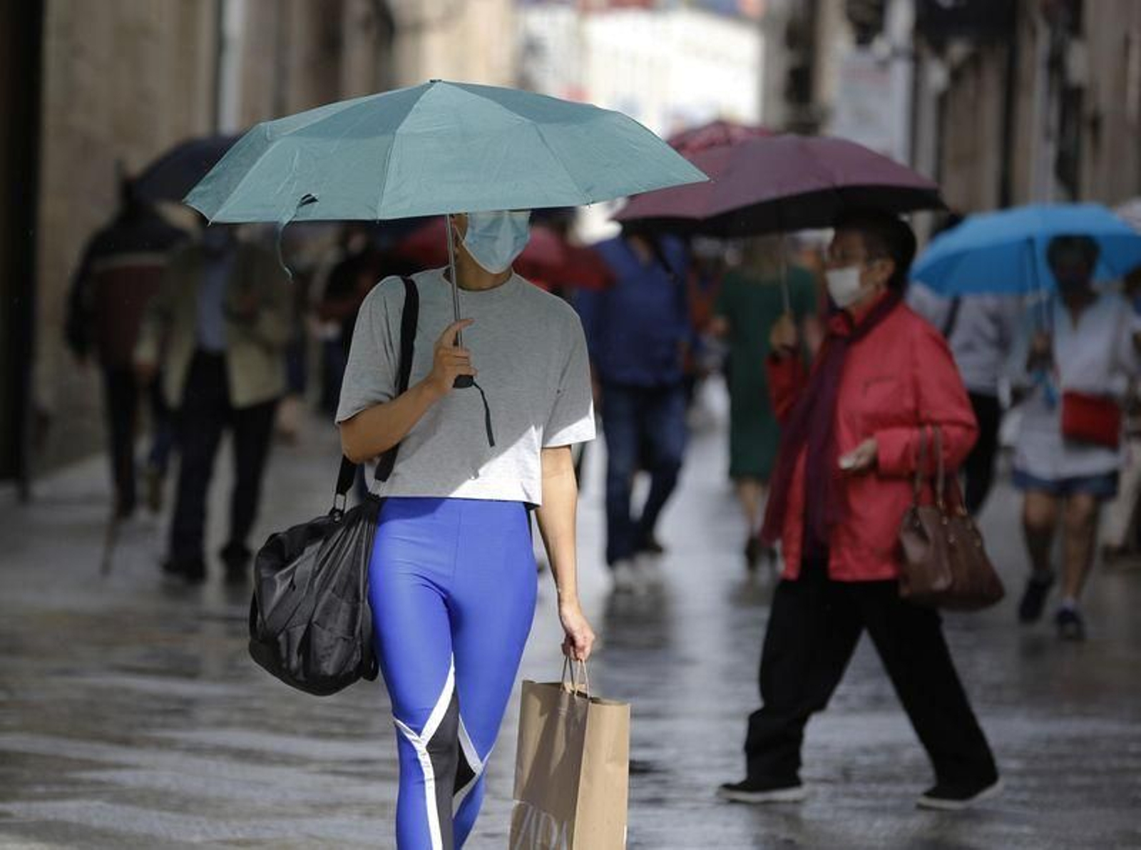 Lluvias en Ourense (XESÚS FARIÑAS)