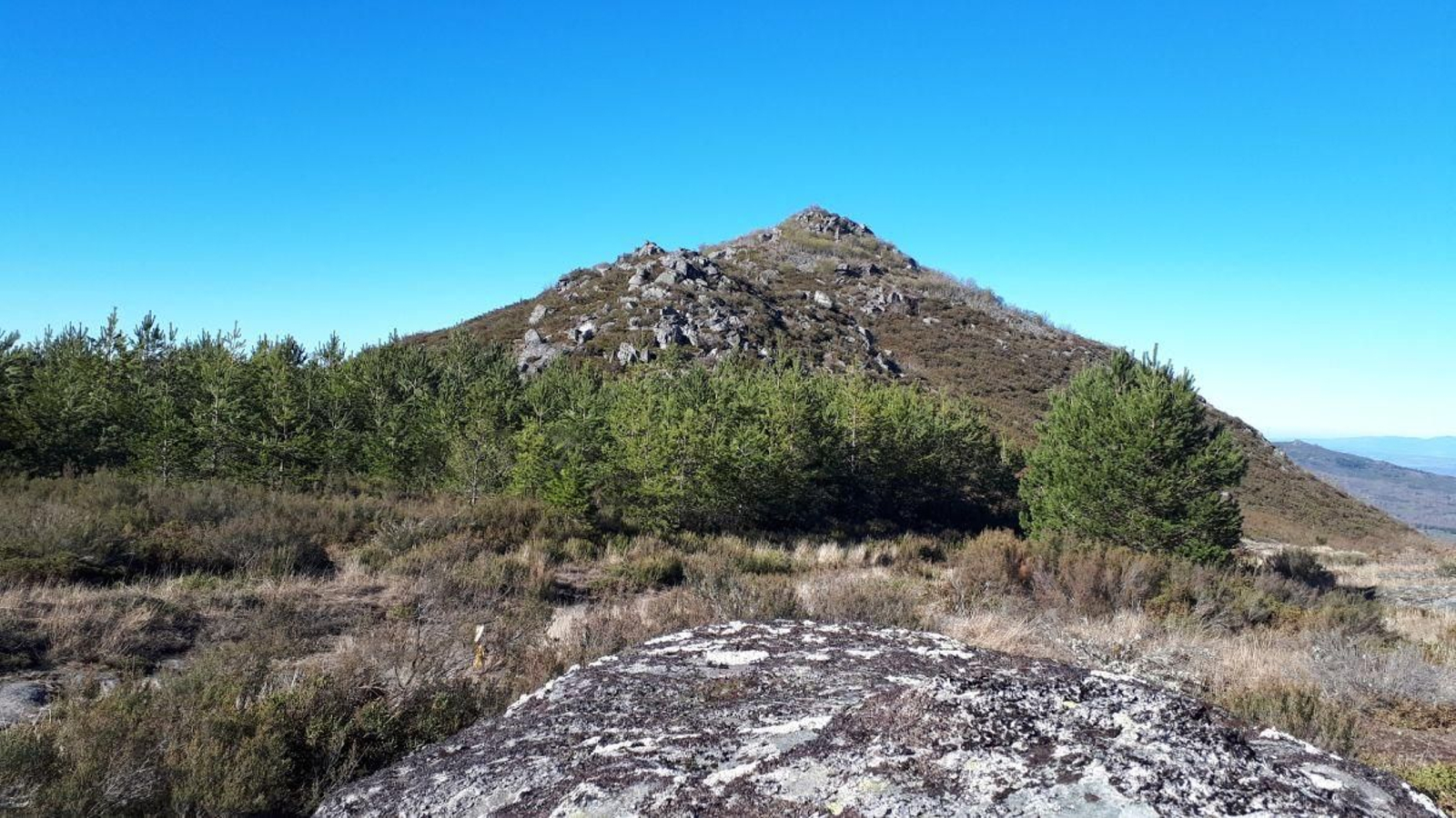 Un paisaje de la ruta que discurre por territorio luso.