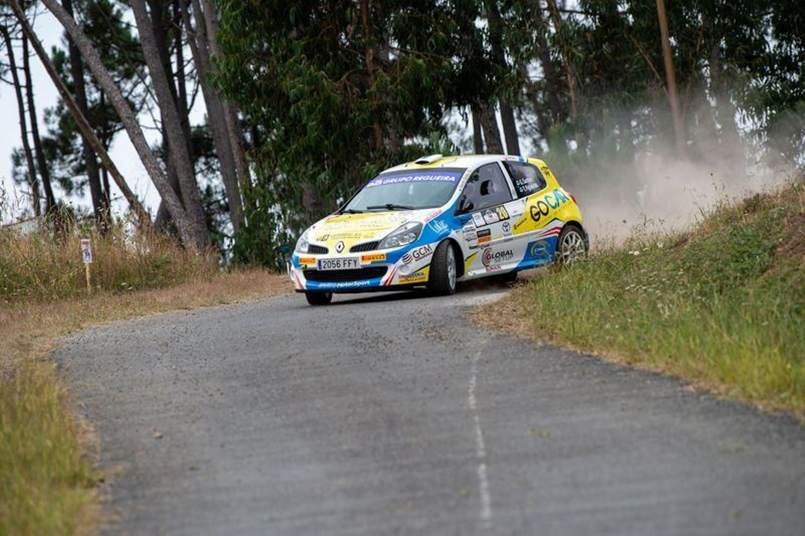 Sesión matinal de la segunda jornada del Rally do Lacón (ÓSCAR PINAL)