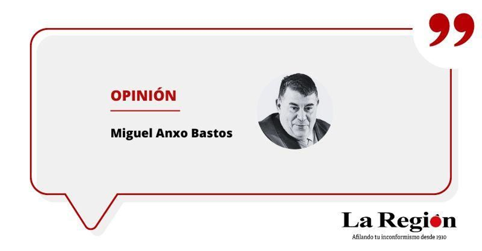 Opinión Miguel Anxo Bastos