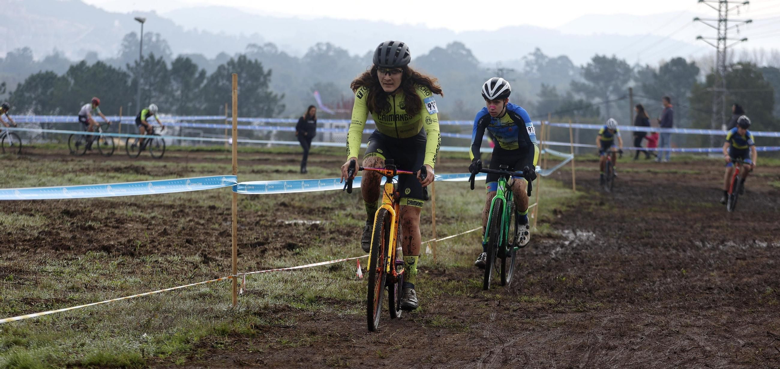 Galería | El ciclocross toma Porriño con una prueba puntuable de la Copa Galicia