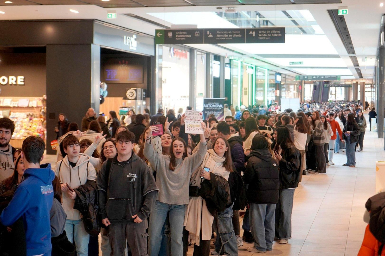 Los primeros en llegar lo hicieron la noche anterior.