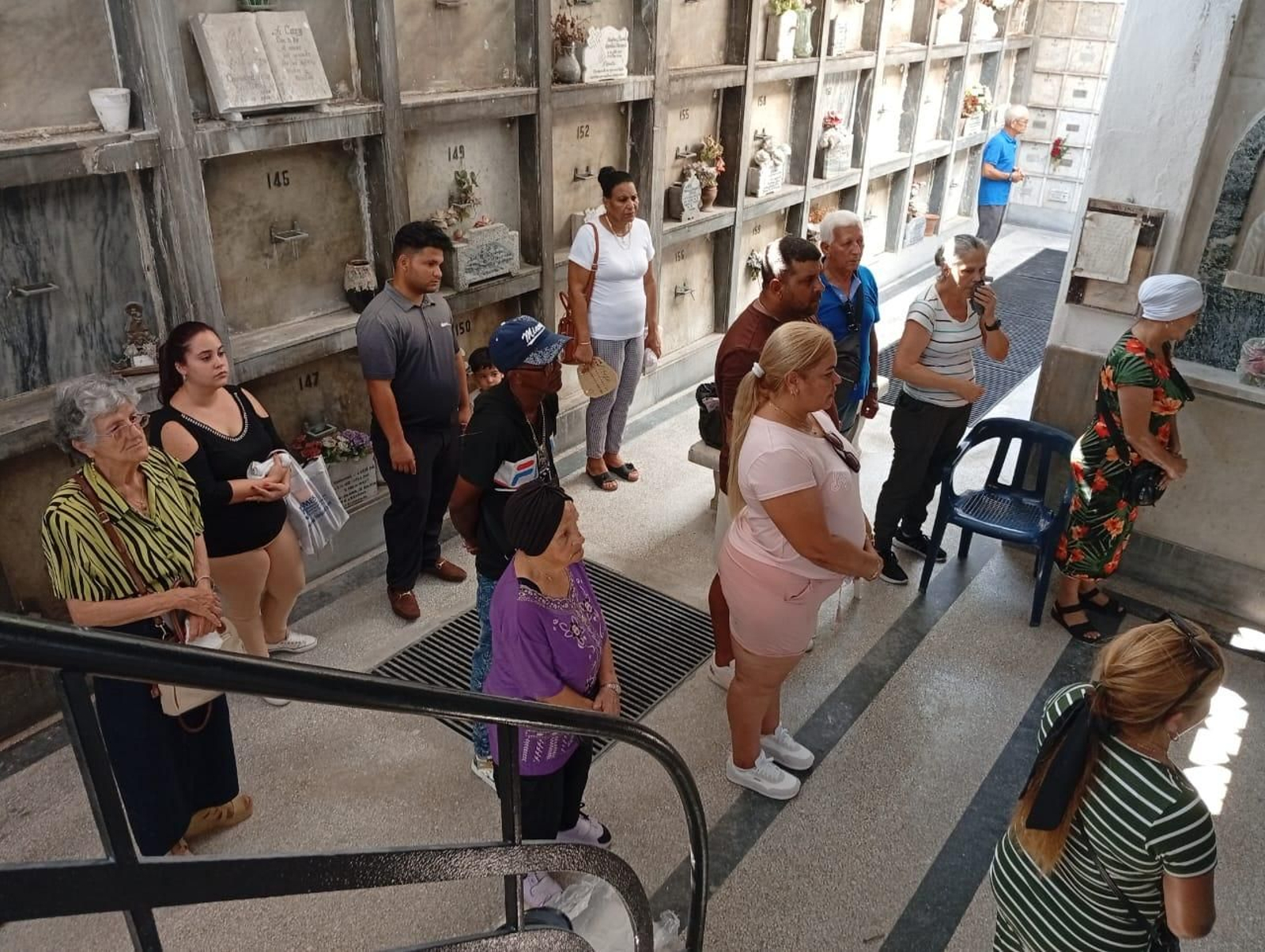 Españoles y descendientes en Cuba asistieron al responso