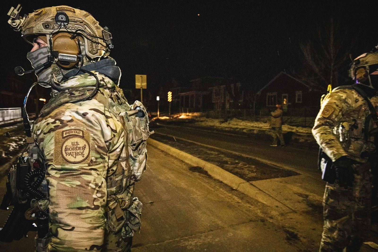 Agentes de control de inmigración de Estados Unidos