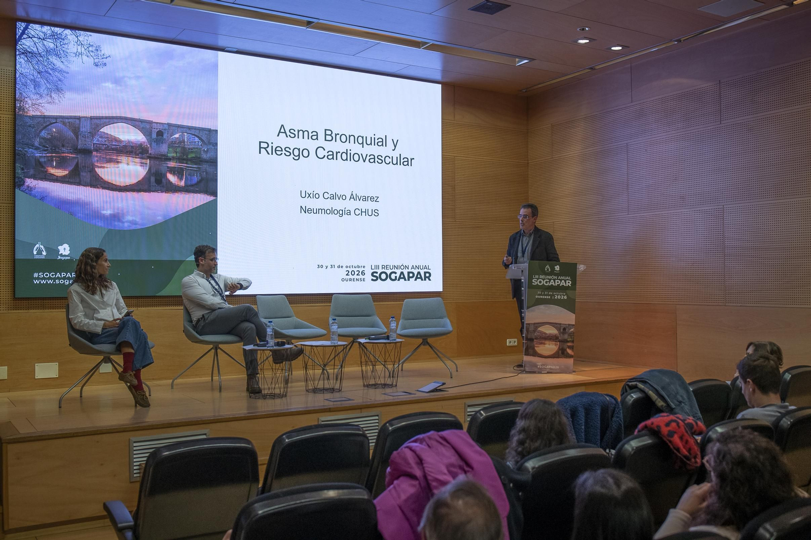 Ponencia sobre el asma en la reunión anual de SOGAPAR.