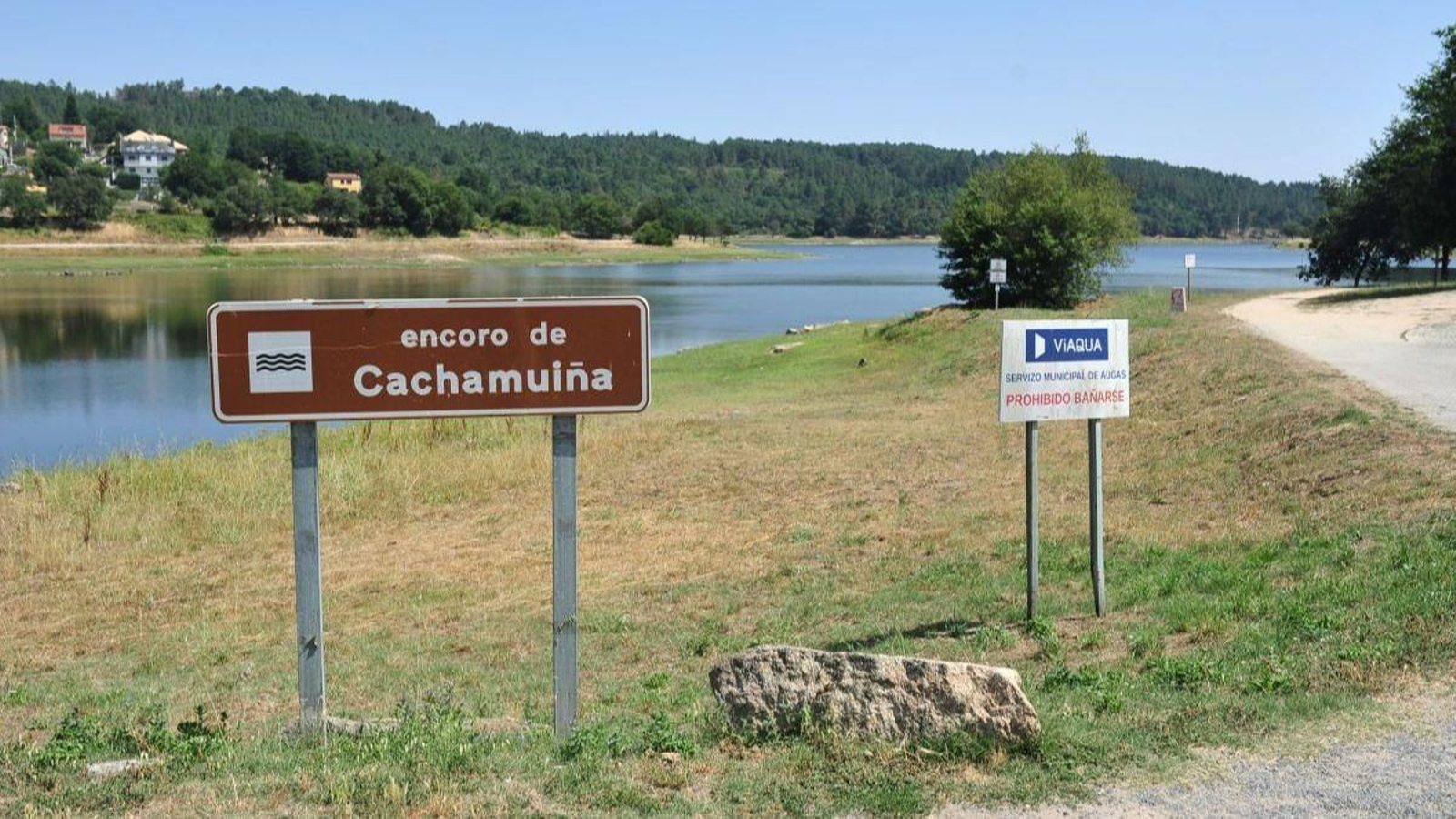Embalse de Cachamuíña.