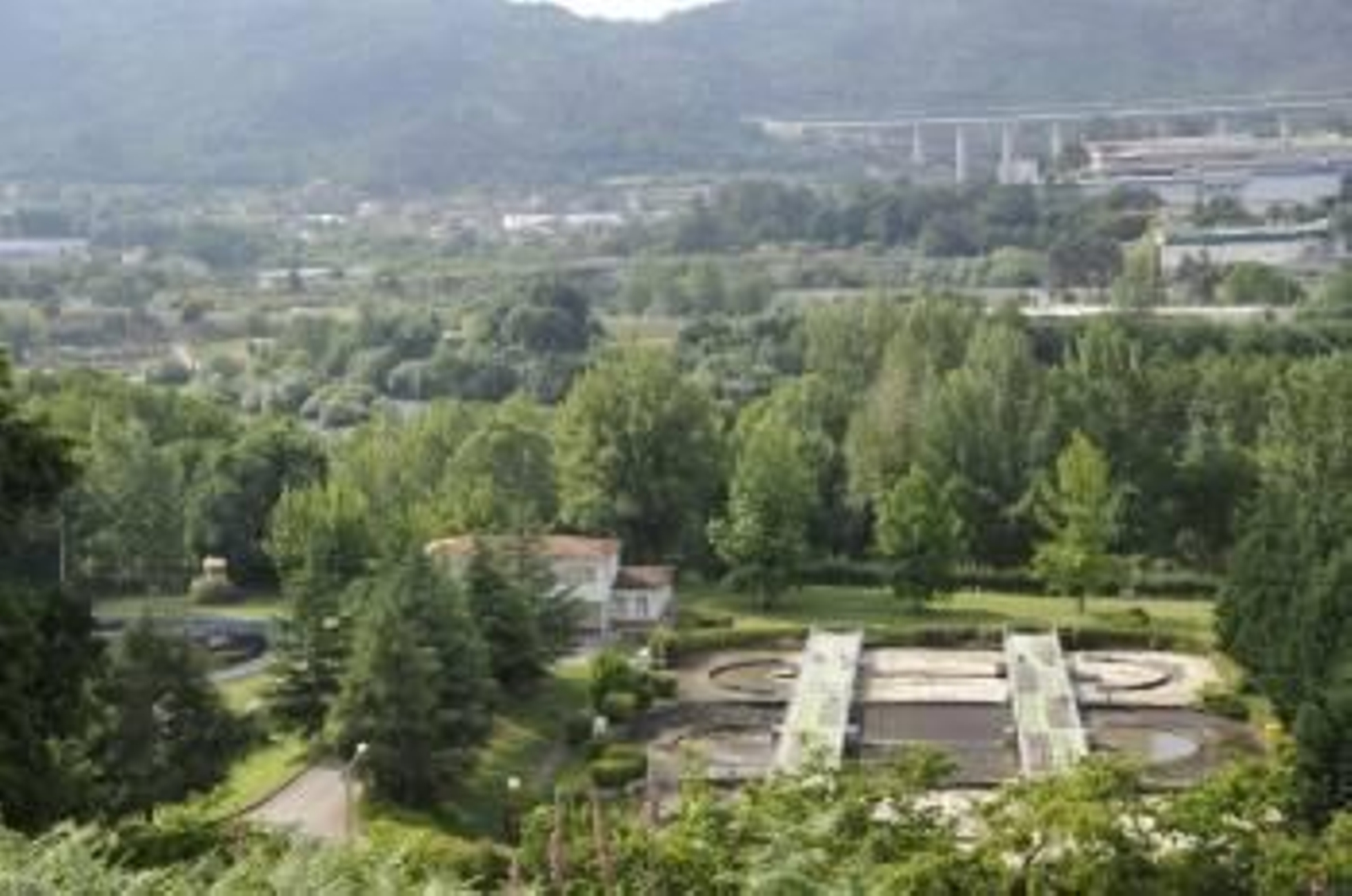 Actual estación depuradora de Reza, que será sustituida por otra. (Foto: MARTIÑO PINAL)