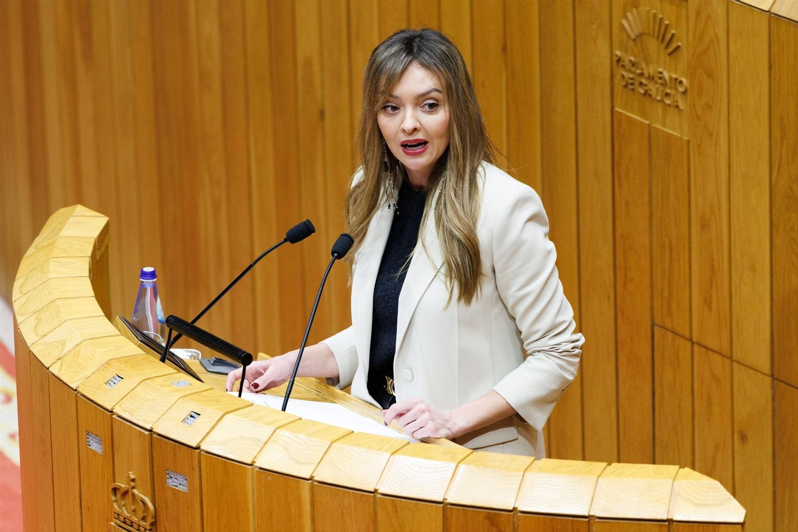 Fabiola García, conselleira de Política Social e Igualdade da Xunta de Galicia
