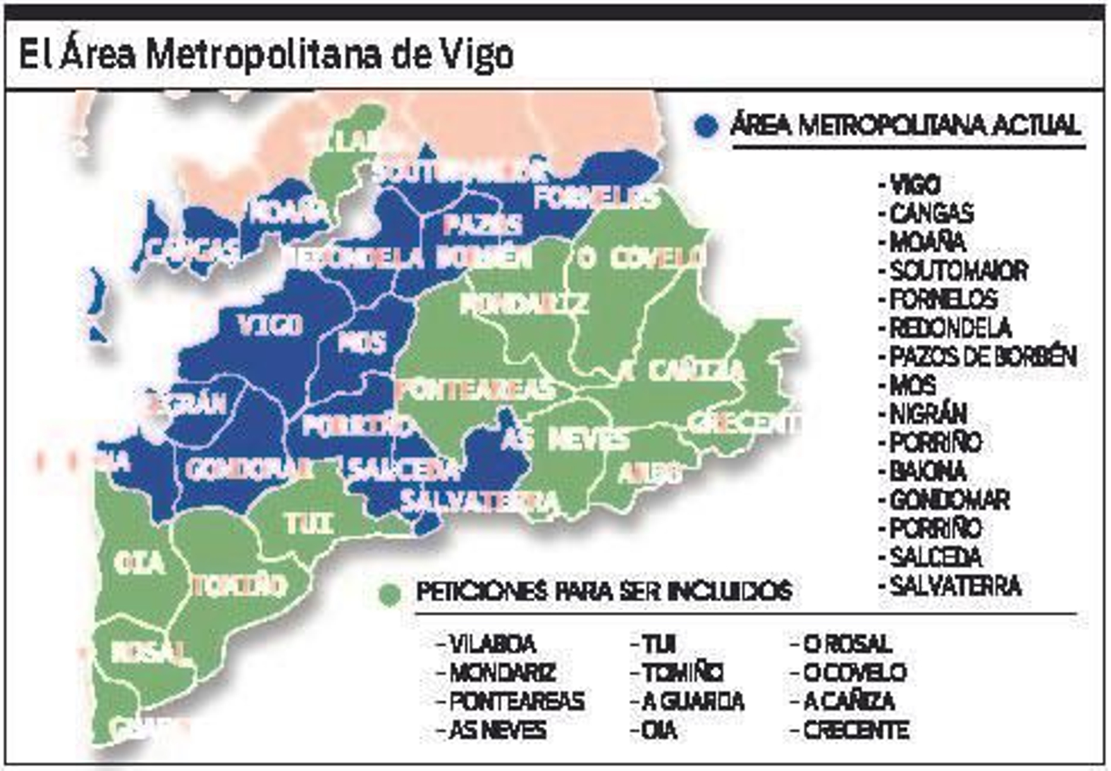 El Área Metropolitana de Vigo