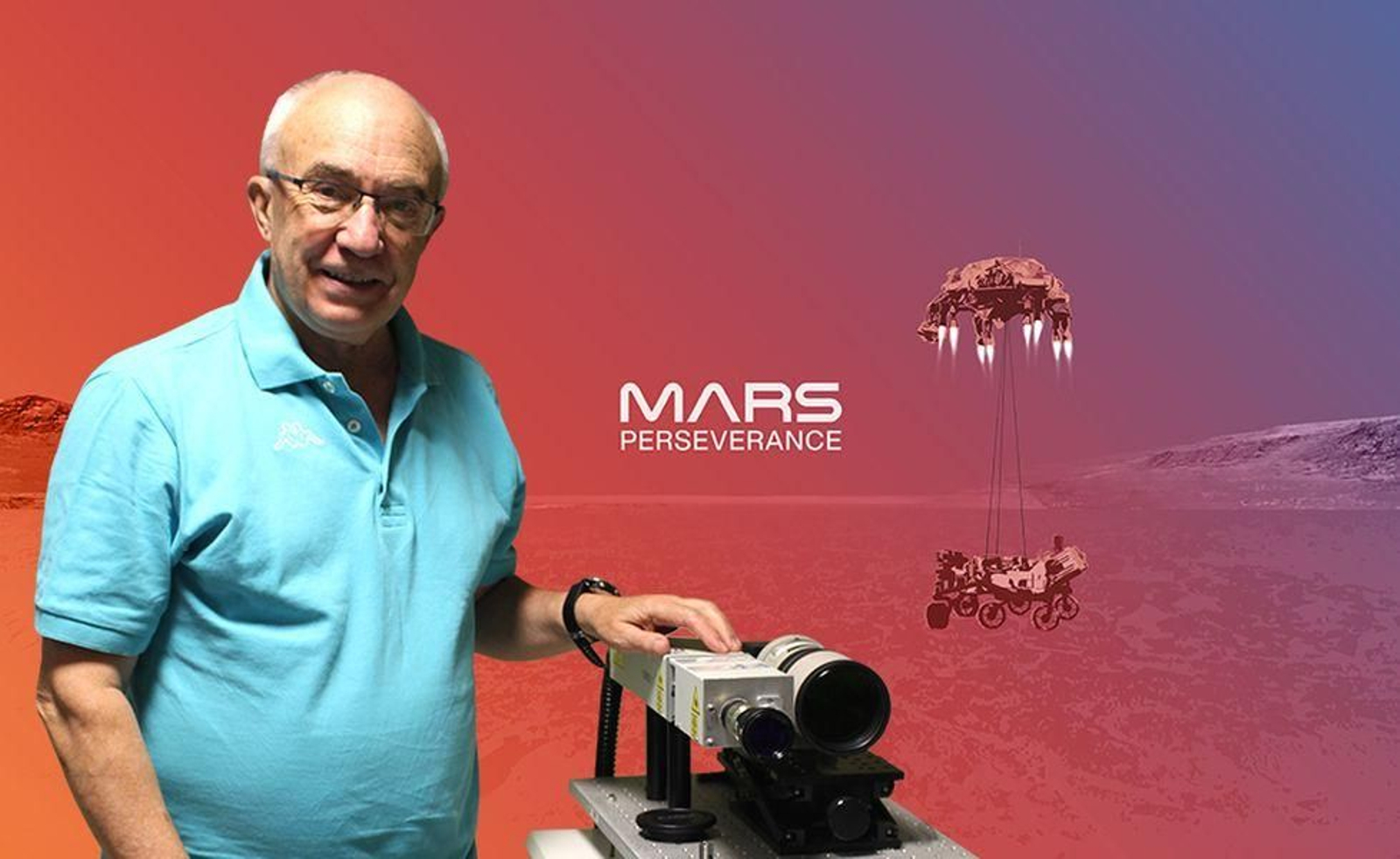 El profesor Fernando Rull, responsable del sistema de calibración del Perseverance que estudia el planeta Marte.
