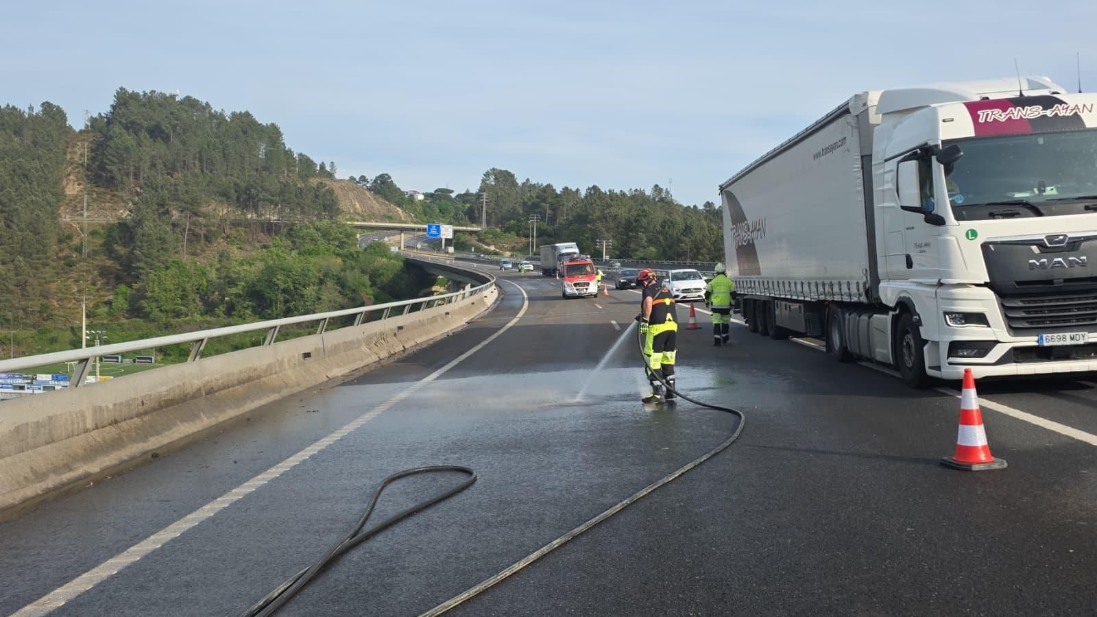 Servicios de limpieza en el lugar del accidente