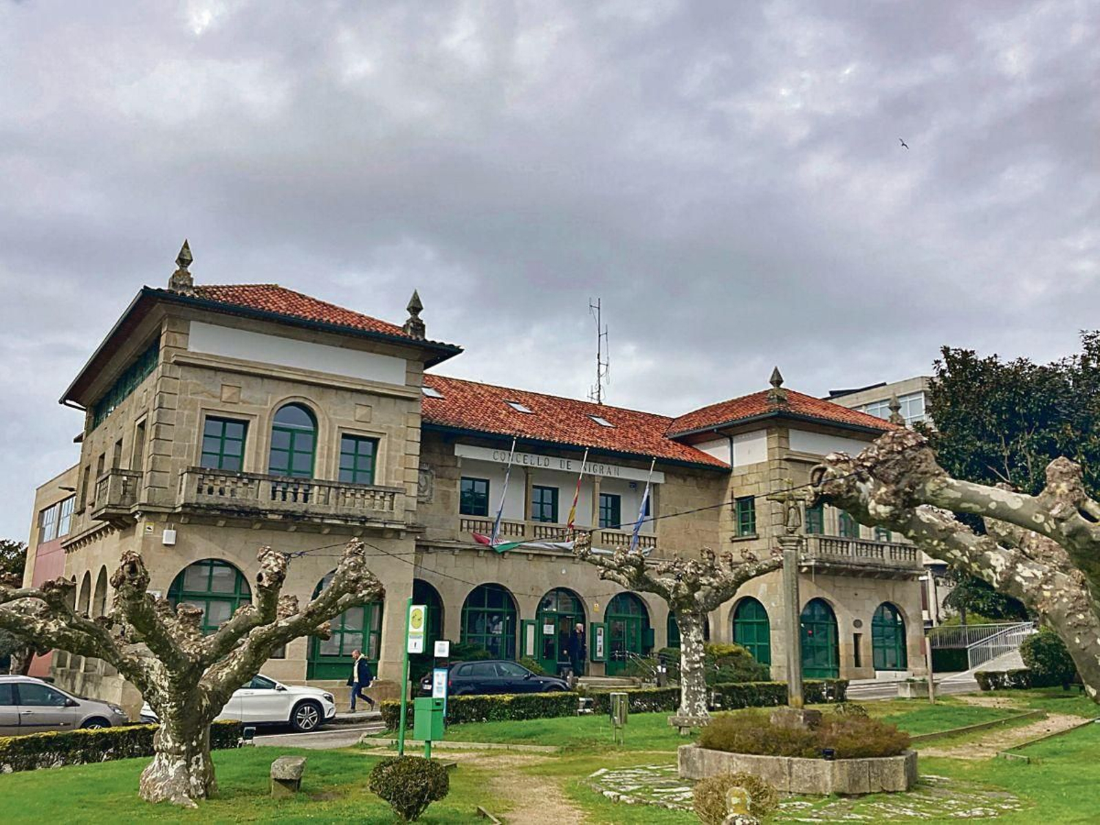 El edificio de la Casa Consitorial fue construido a principios de los años sesenta.