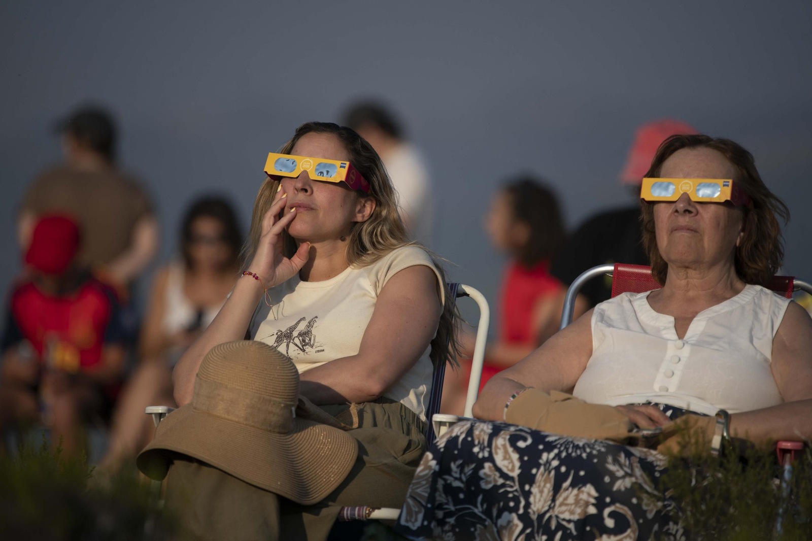Galería | El observatorio de Trevinca, en A Veiga, vive una jornada histórica de eclipse