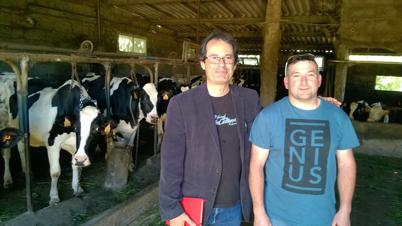 En “Los caminos de la ira” el periodista entrevisto a agricultores, mineros y percebeiros para conocer sus dificultades.