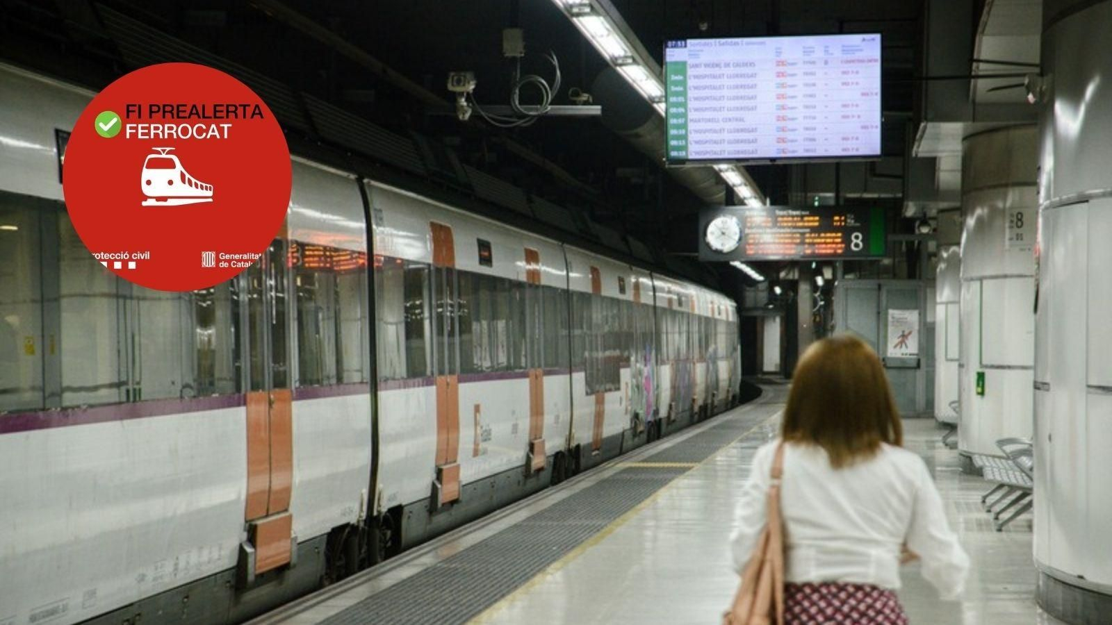 Fase de prealerta del Plan Ferrocat en ese tramo