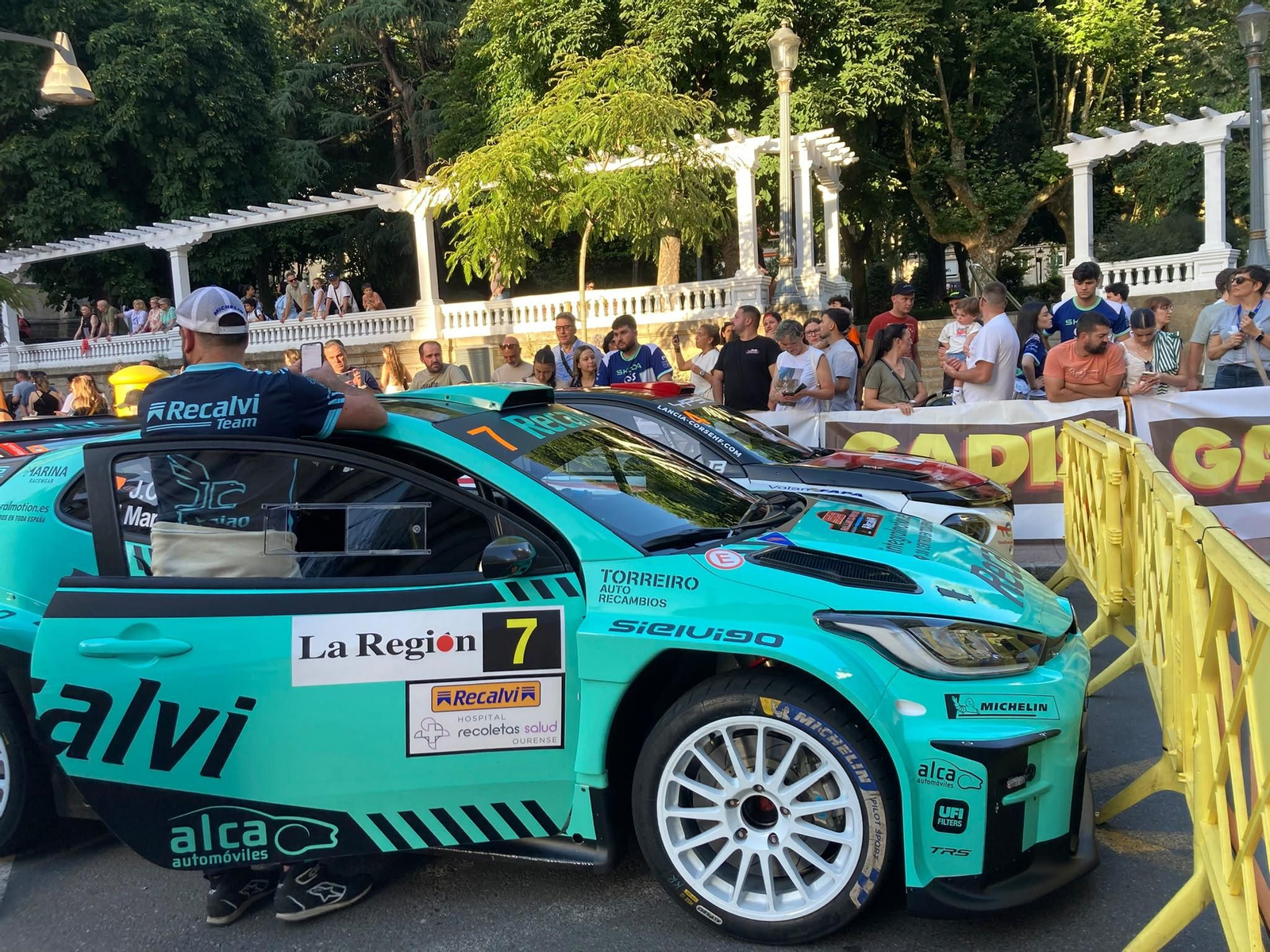 Galería | Arrancan los motores con la ceremonia de inauguración del Rally de Ourense