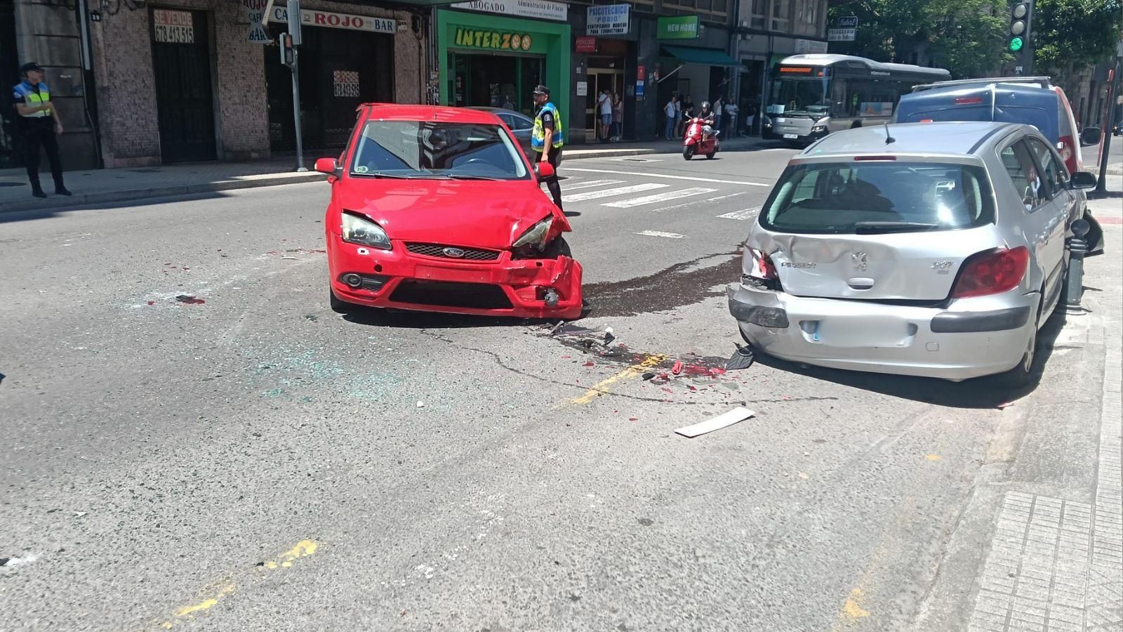 El estado de otro de los vehículos implicados en el impacto