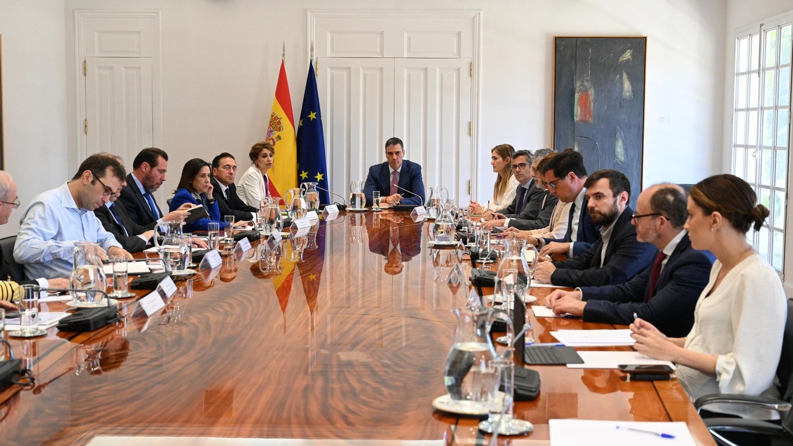 Consejo de Ministros extraordinario con motivo de la crisis provocada por el apagón eléctrico