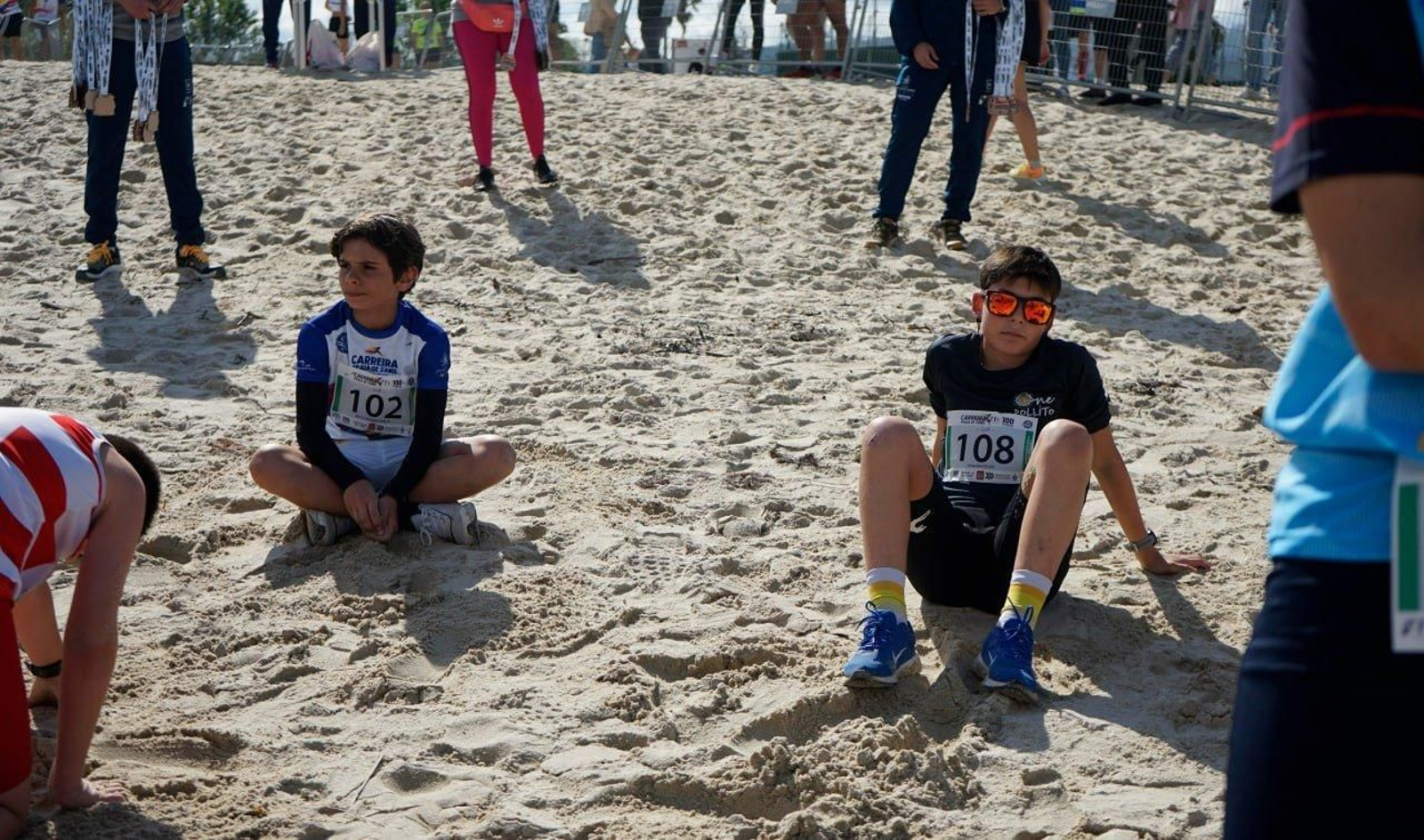 Carrera Praia de Samil.