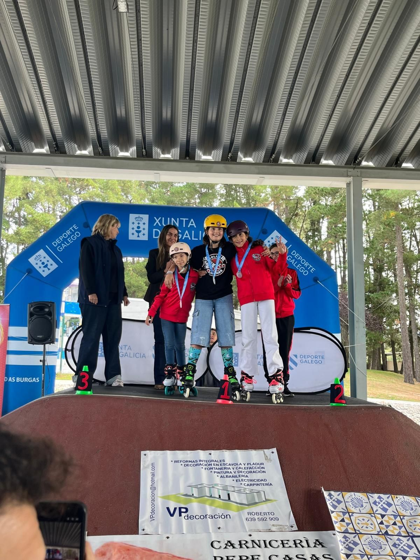 Roller, Meigas y Unity se reparten títulos en el Campeonato Gallego de Pump track