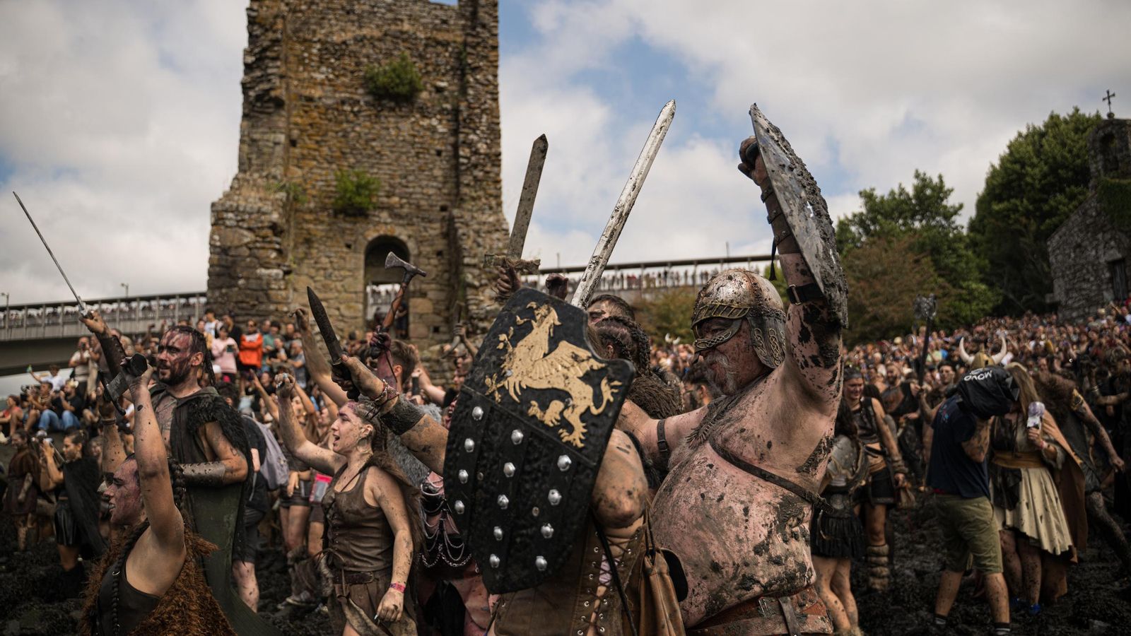 Los arousanos hicieron frente a los vikingos