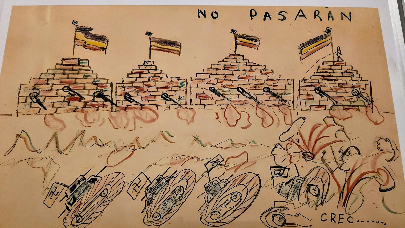 Imagen de la exposición '¡Y además dibujan!'