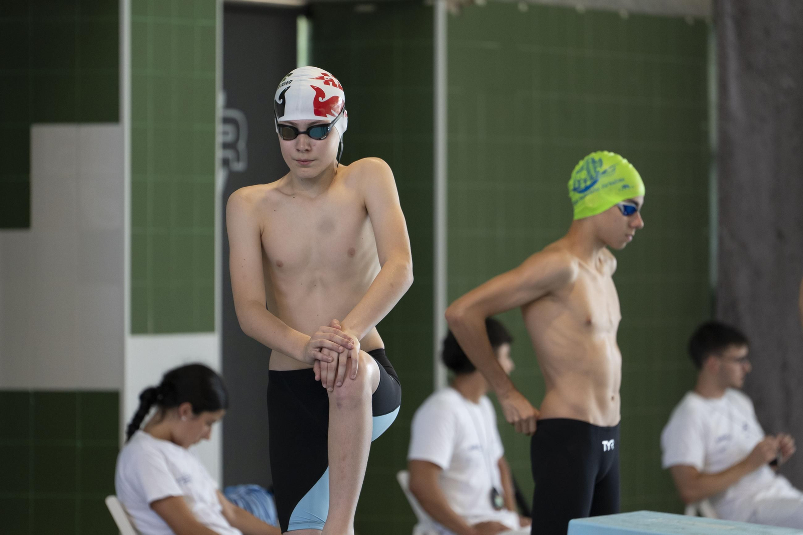 El CN Pabellón logra un triplete de alegrías en casa durante el Campeonato Gallego de natación