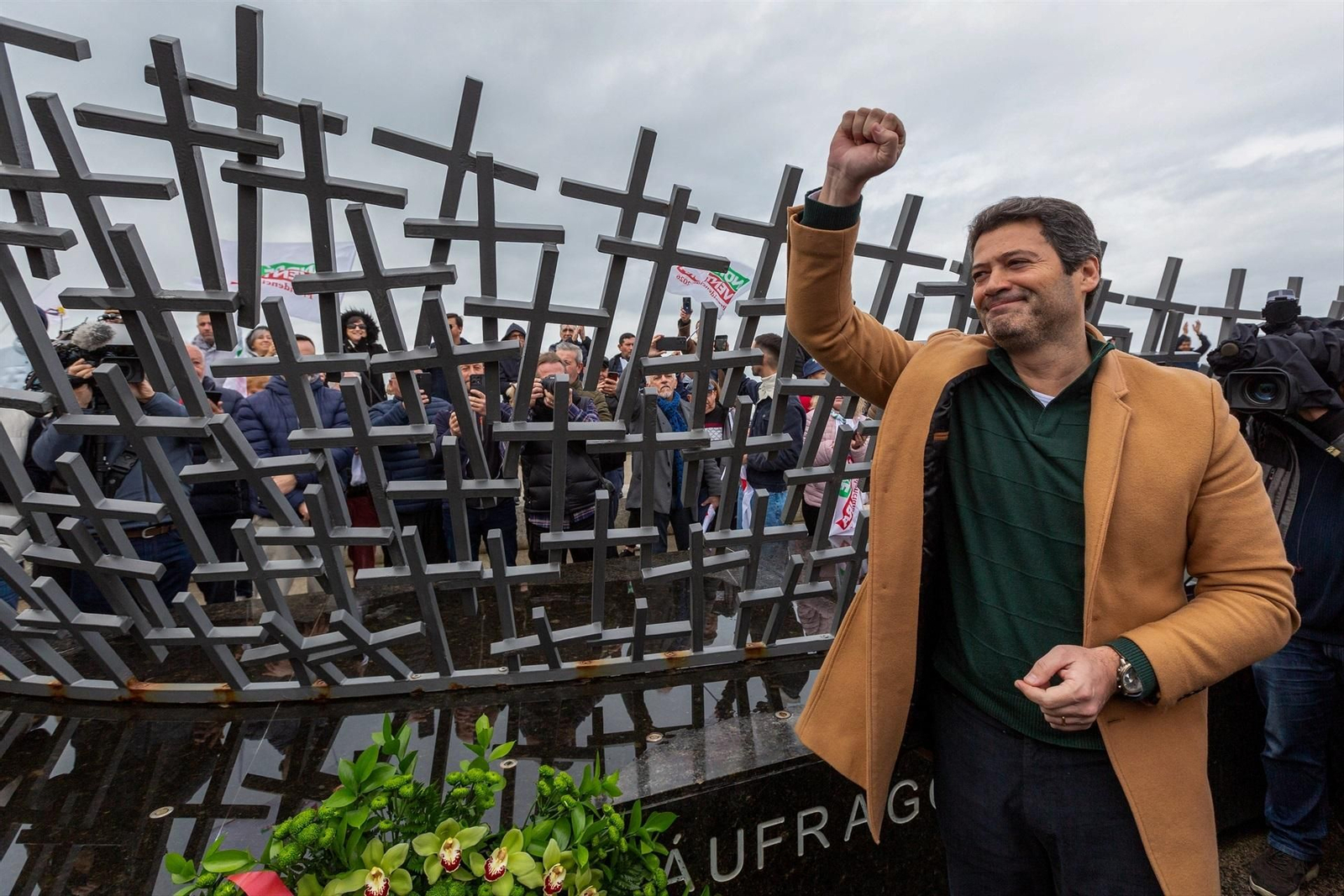 El candidato de la ultraderecha a la presidencia de Portugal, André Ventura.