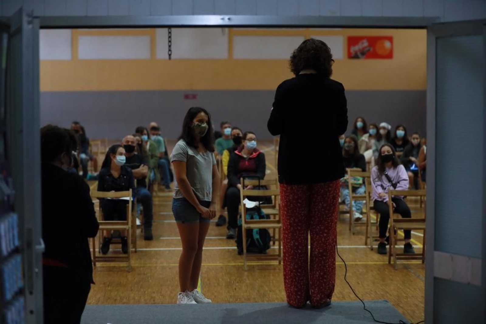 Inicio del curso escolar en los institutos ourensanos // FOTO: JOSÉ PAZ