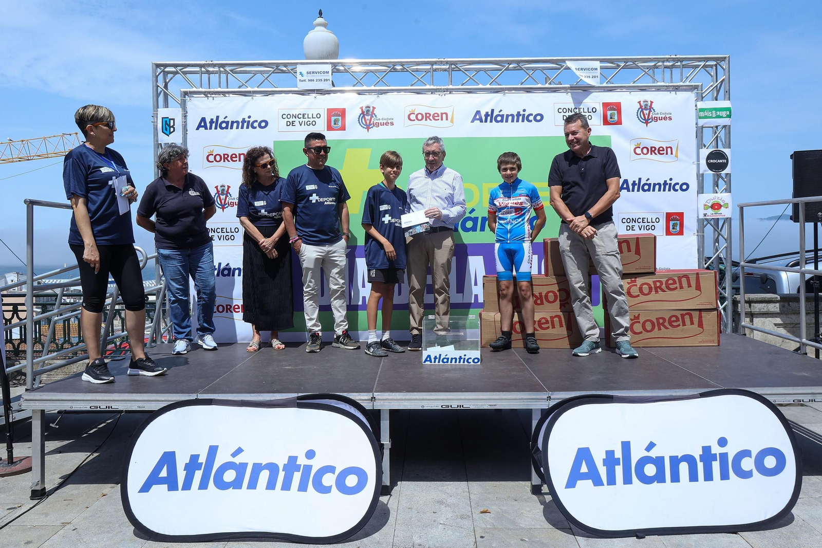Galería | El ciclismo toma Vigo con la primera edición del Día de la Bici de Atlántico
