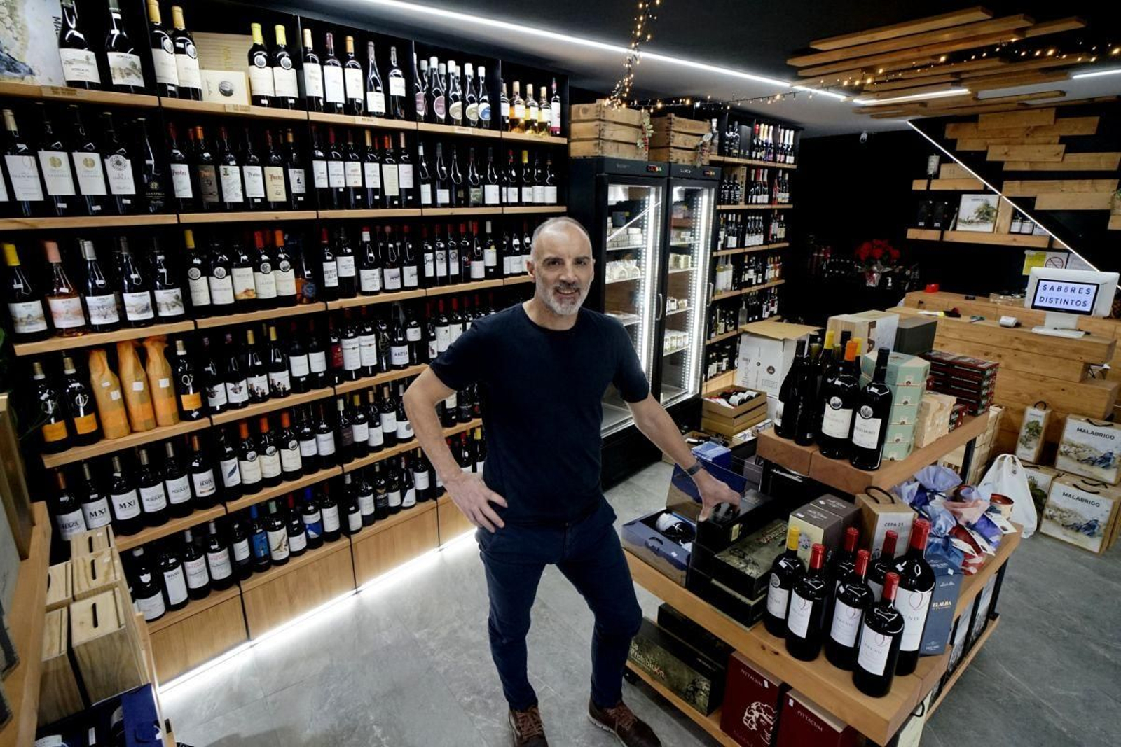 José Antonio Caldelas gerente de Sabores Distintos.